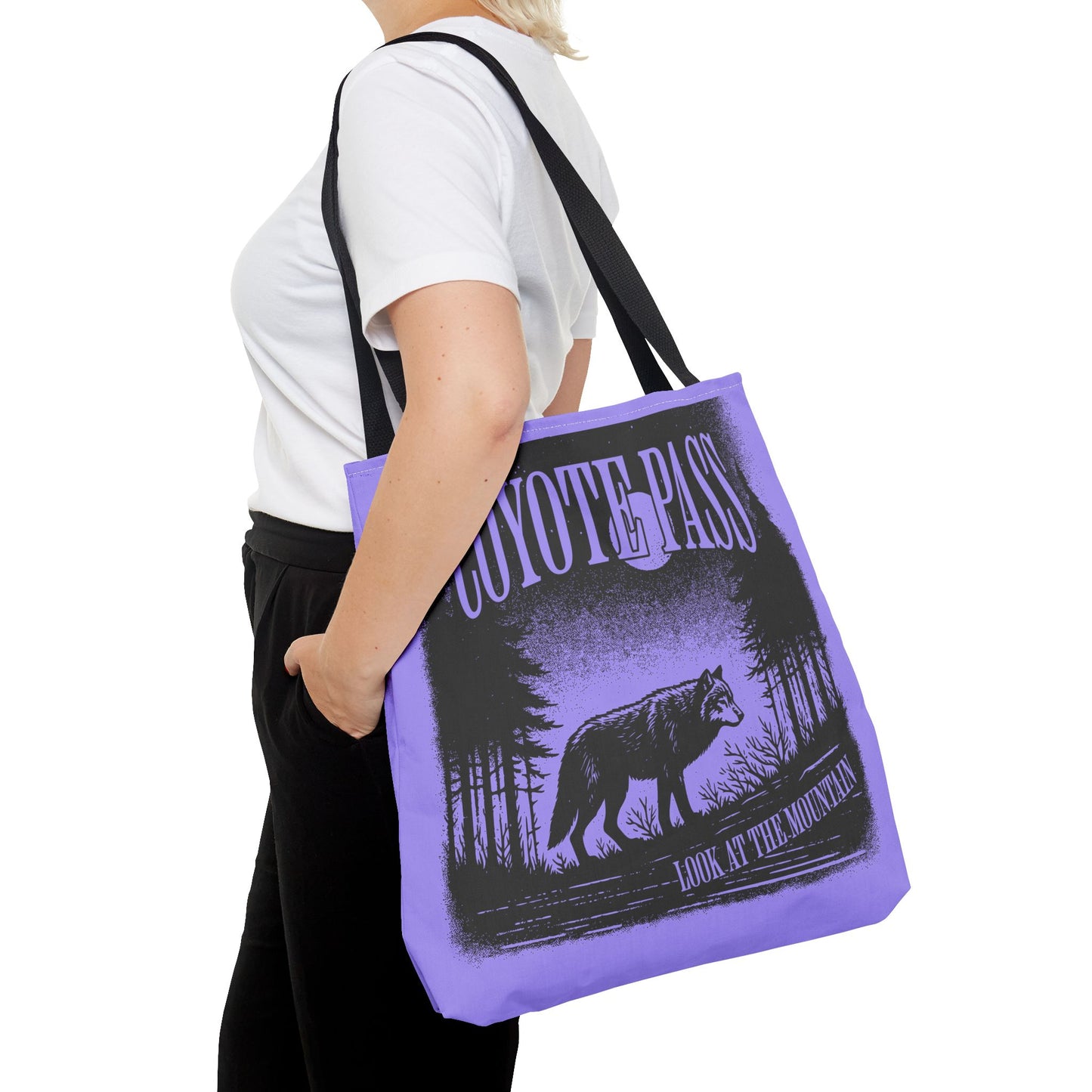 Coyote Pass Grunge Tote Bag