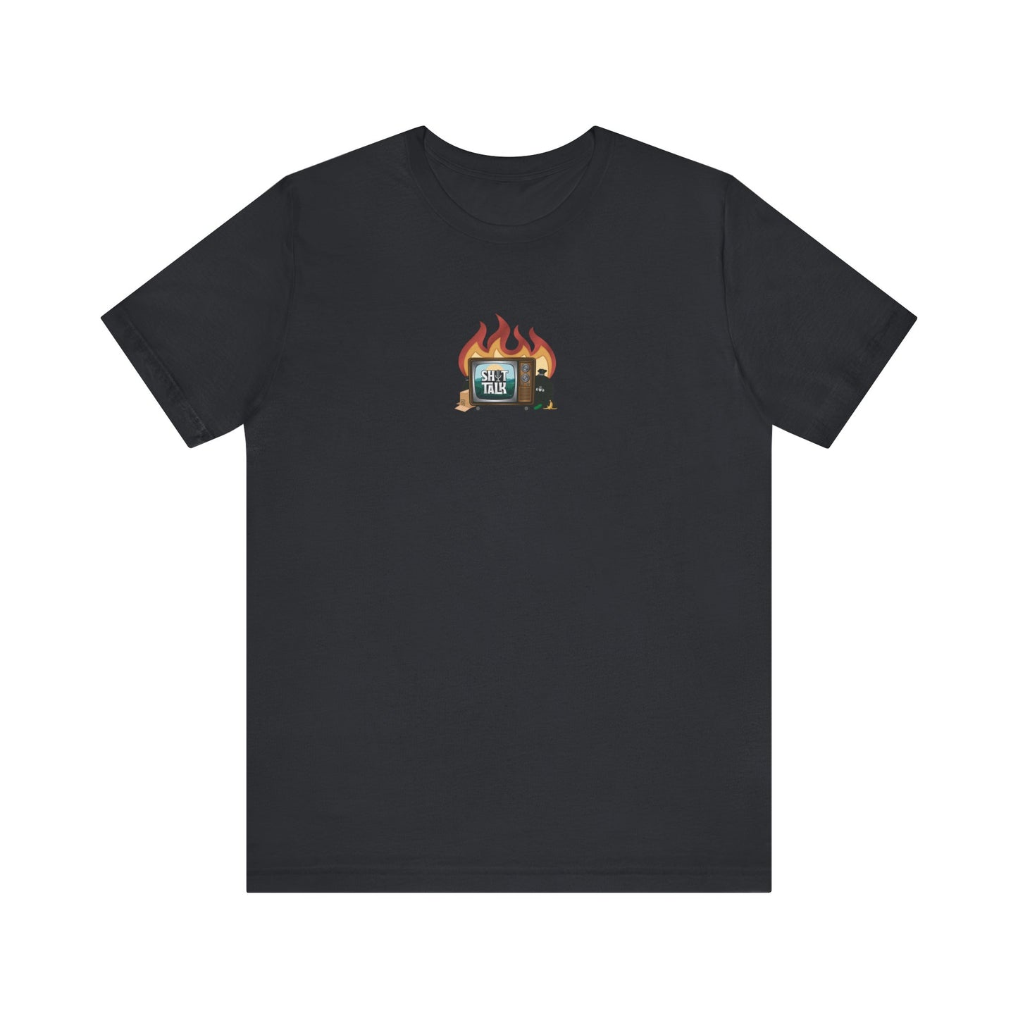 Vintage Metallic Style Classic Logo T-Shirt