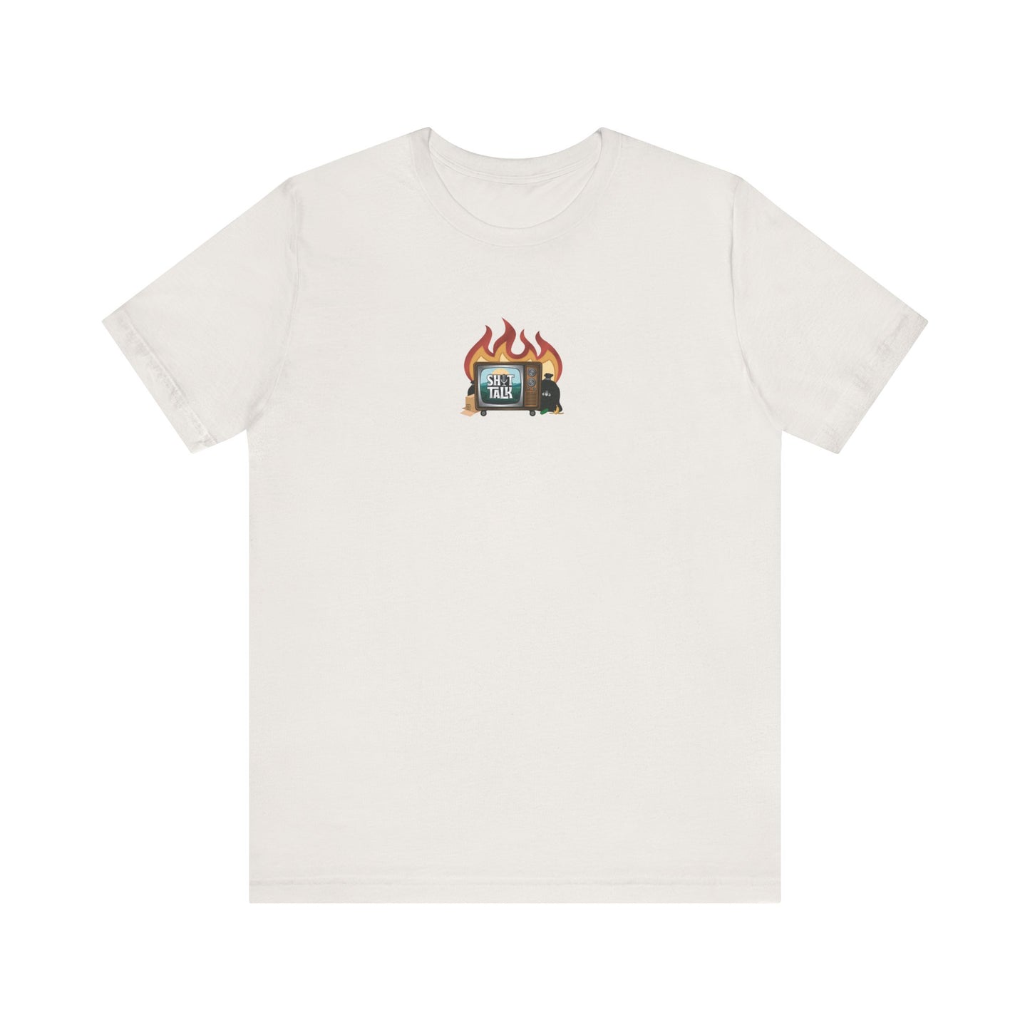 Vintage Metallic Style Classic Logo T-Shirt