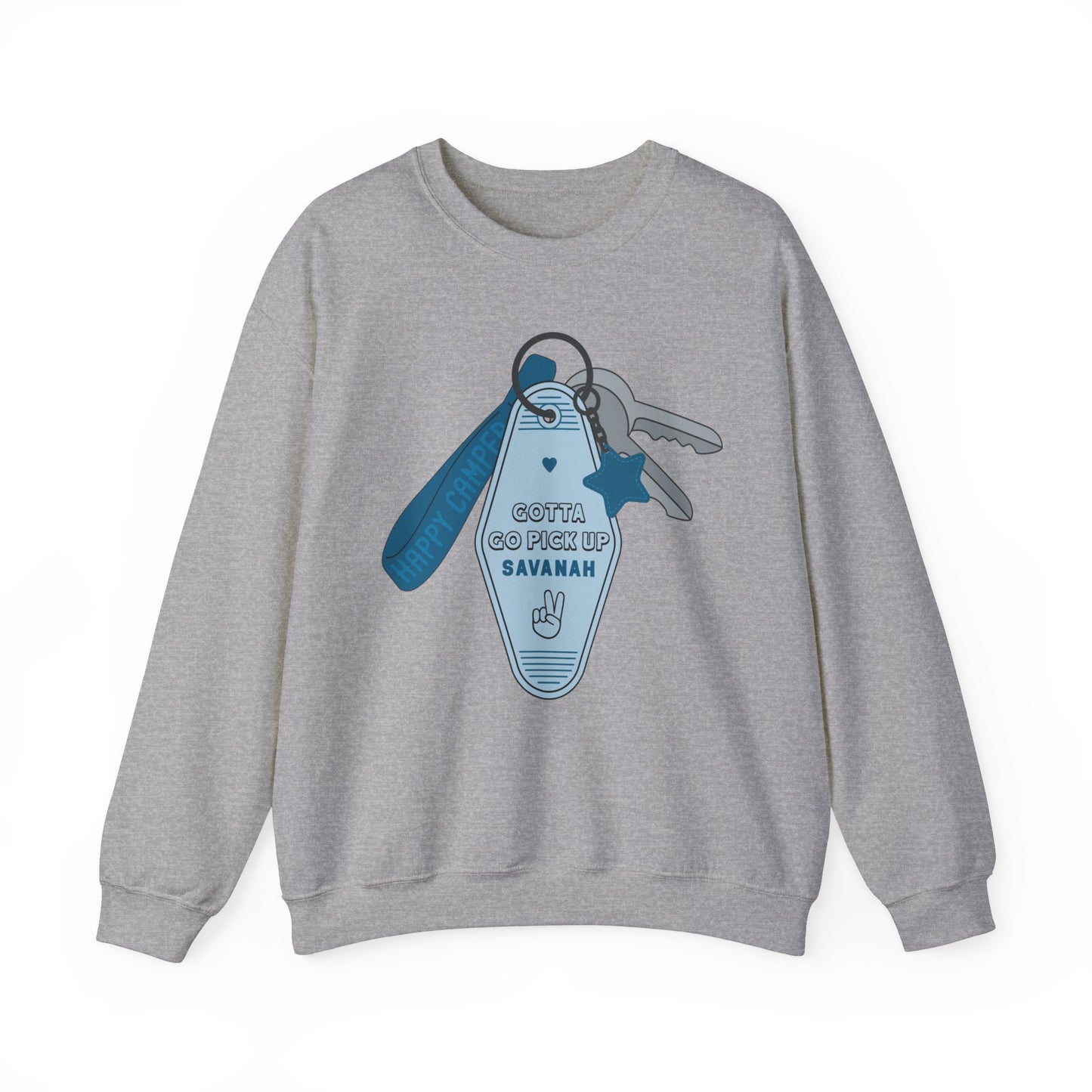 Gotta Go Pick Up Savanah Crewneck (Blue Tones)