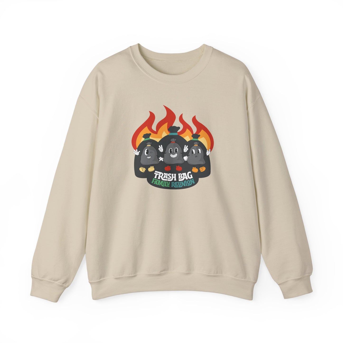 Trash Bag Family Reunion Crewneck