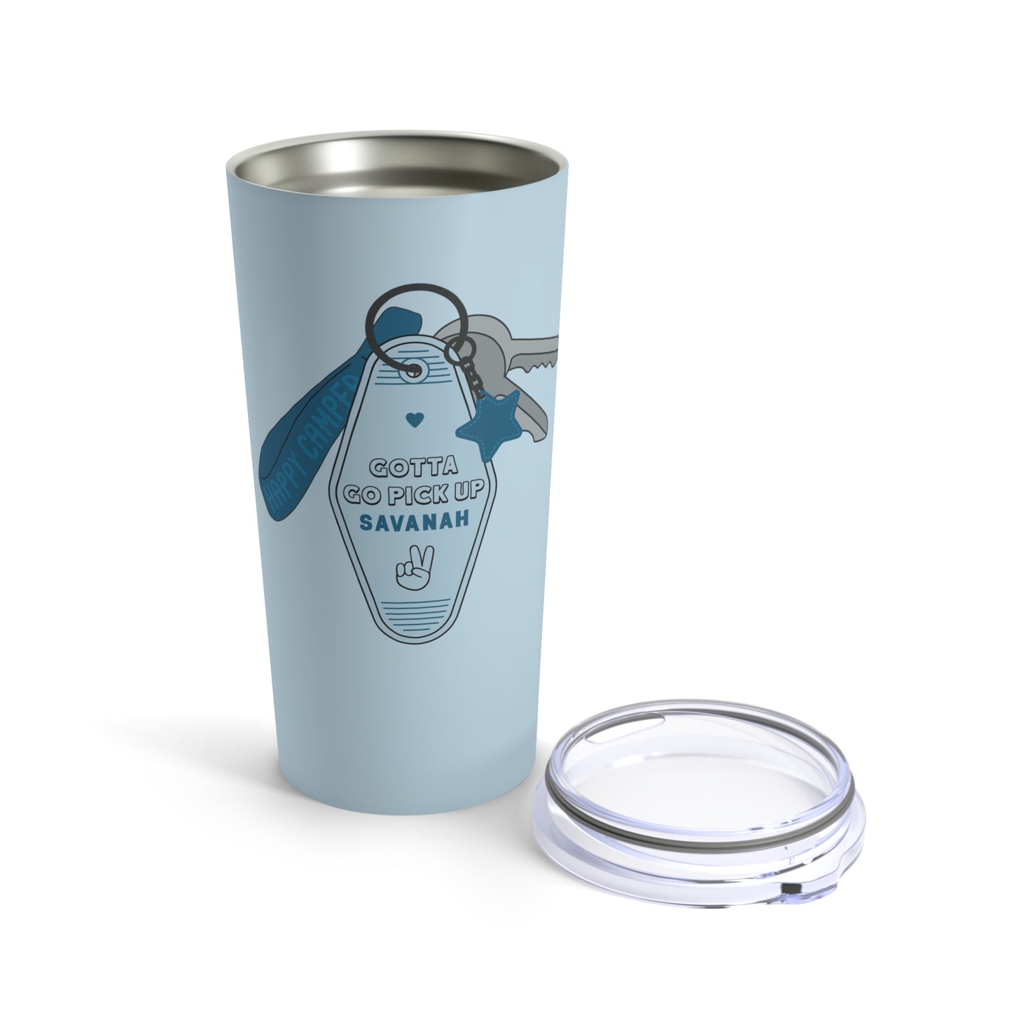 Gotta Go Pick Up Savanah Tumbler (Blue)
