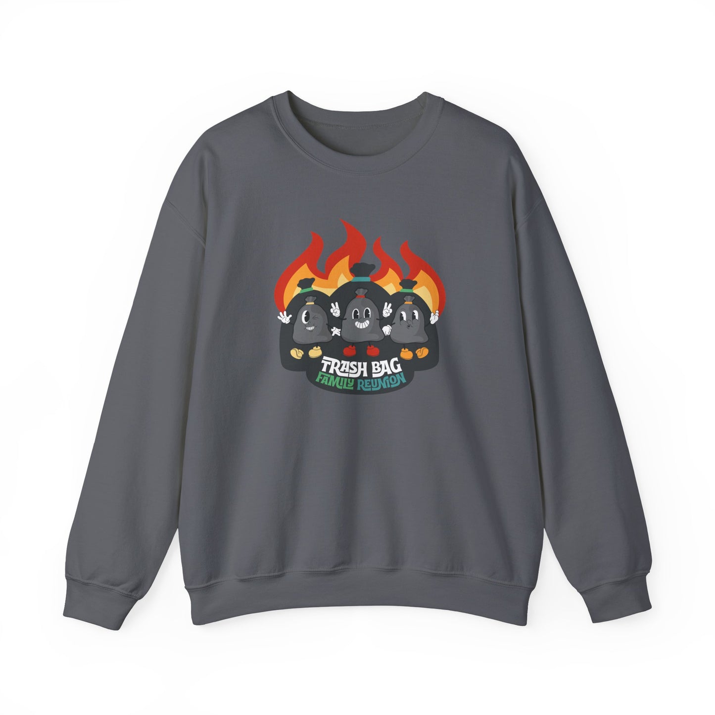 Trash Bag Family Reunion Crewneck