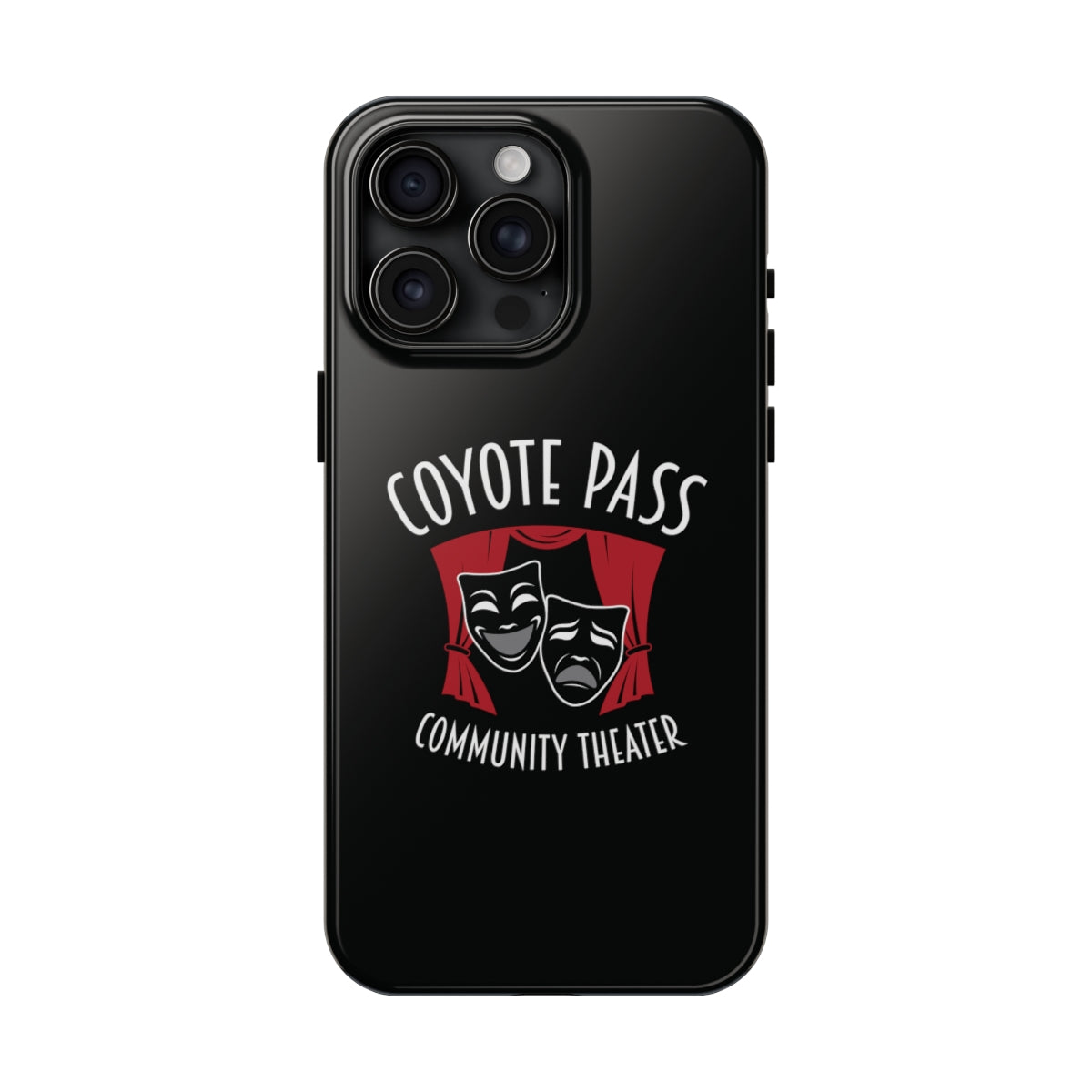 Coyote Pass Community Theater iPhone Case