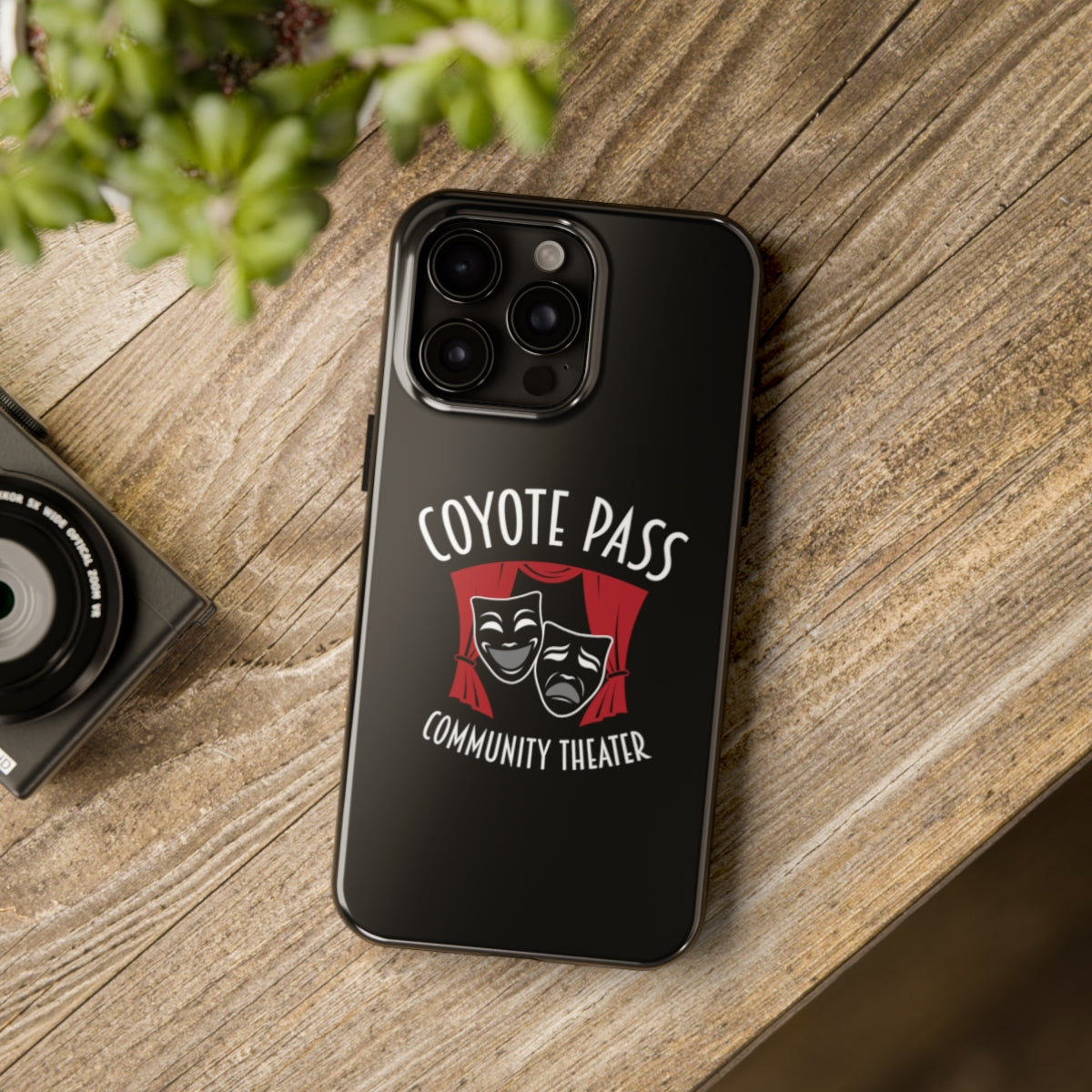 Coyote Pass Community Theater iPhone Case