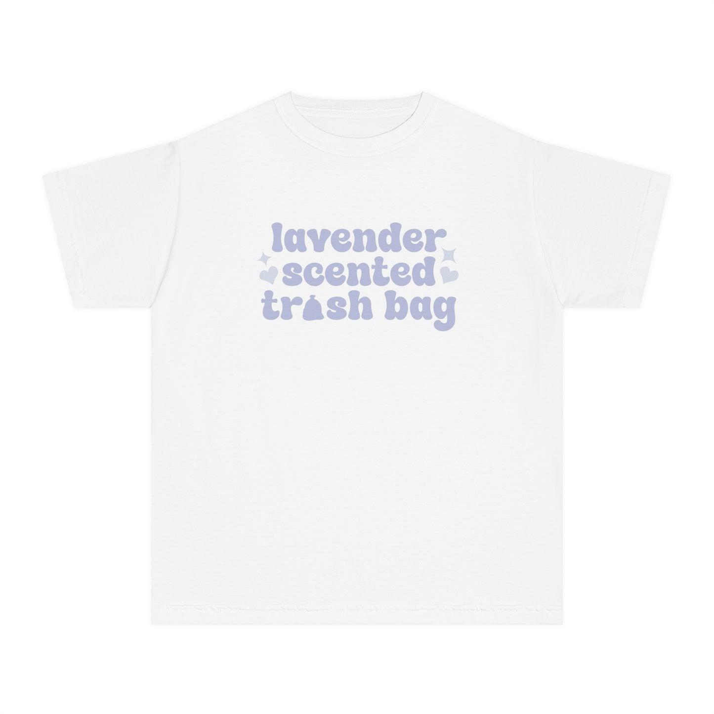 Lavender Scented Trash Bag Youth Short Sleeve T-Shirt