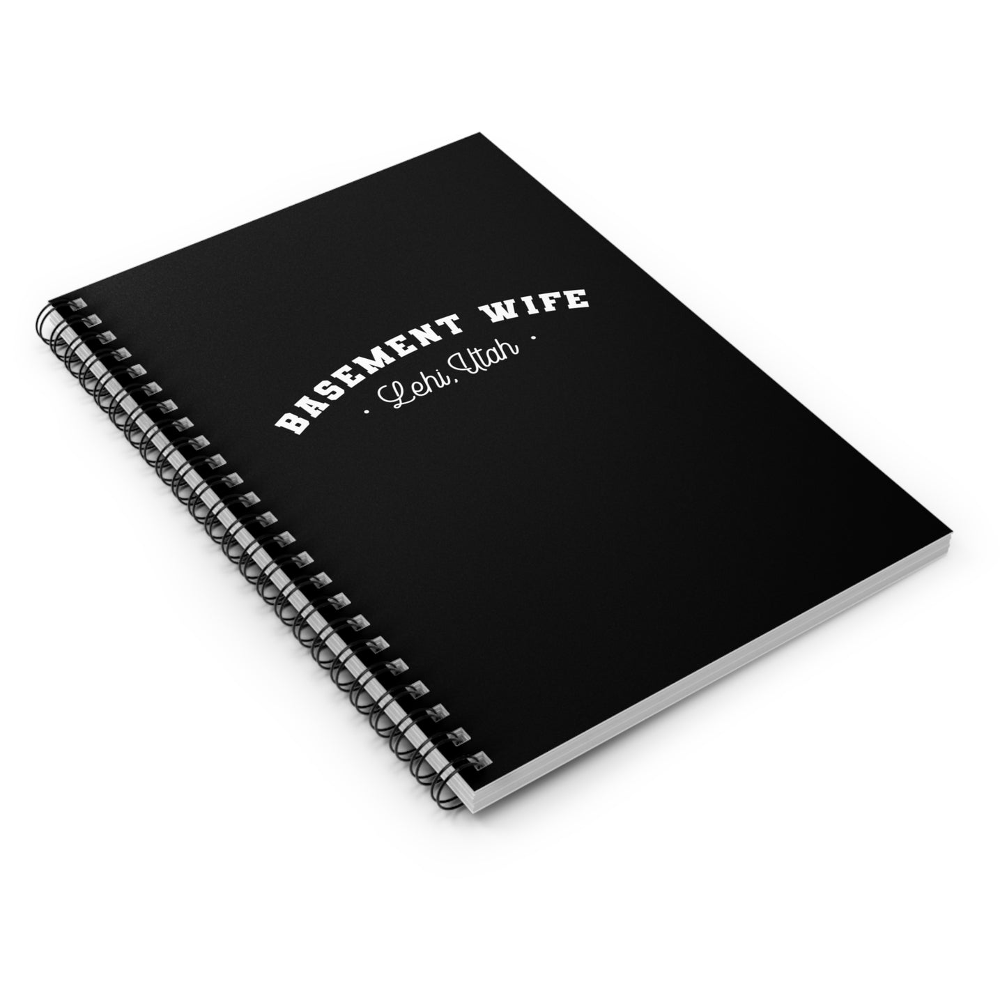 Basement Wife Spiral Notebook