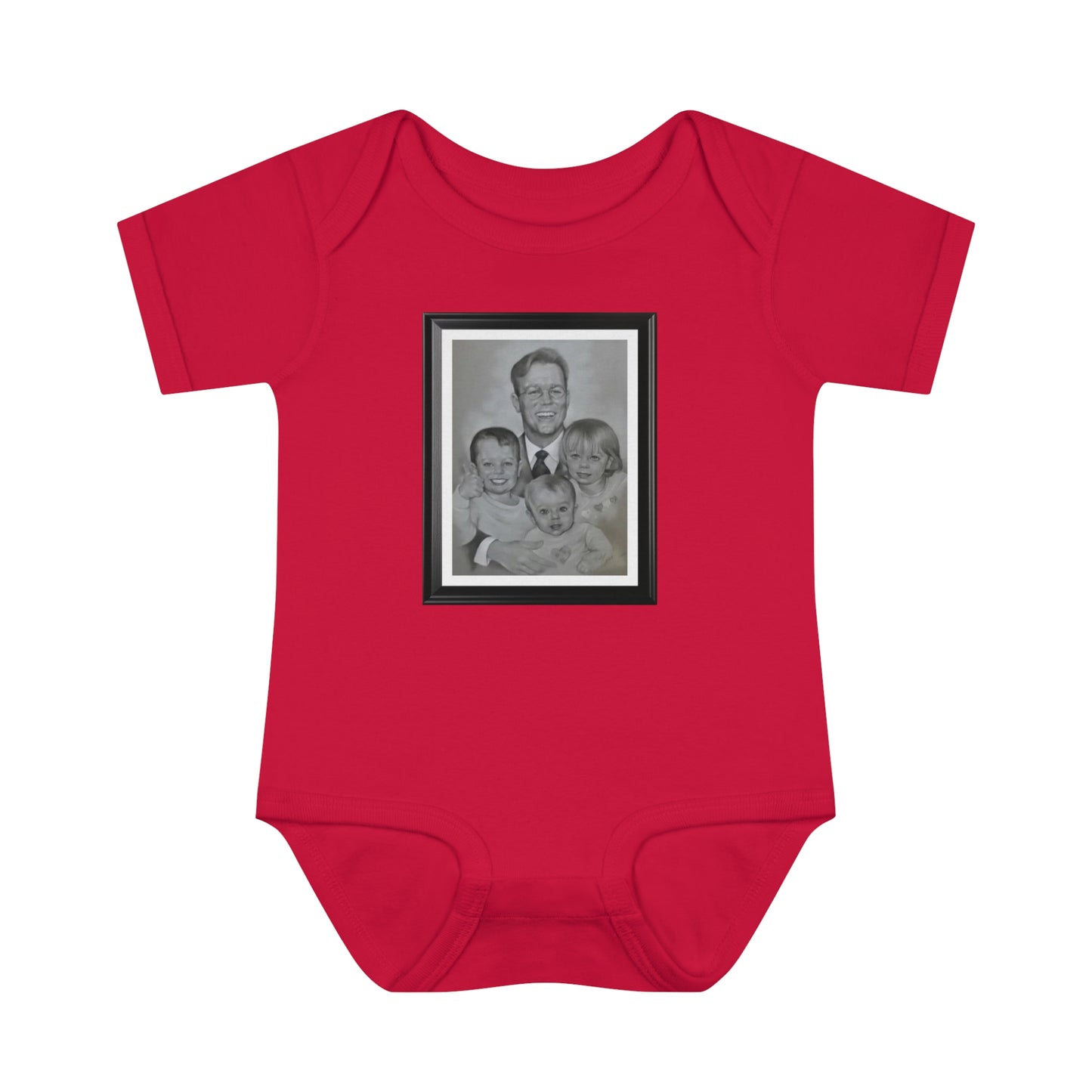 Family Portrait Baby Bodysuit