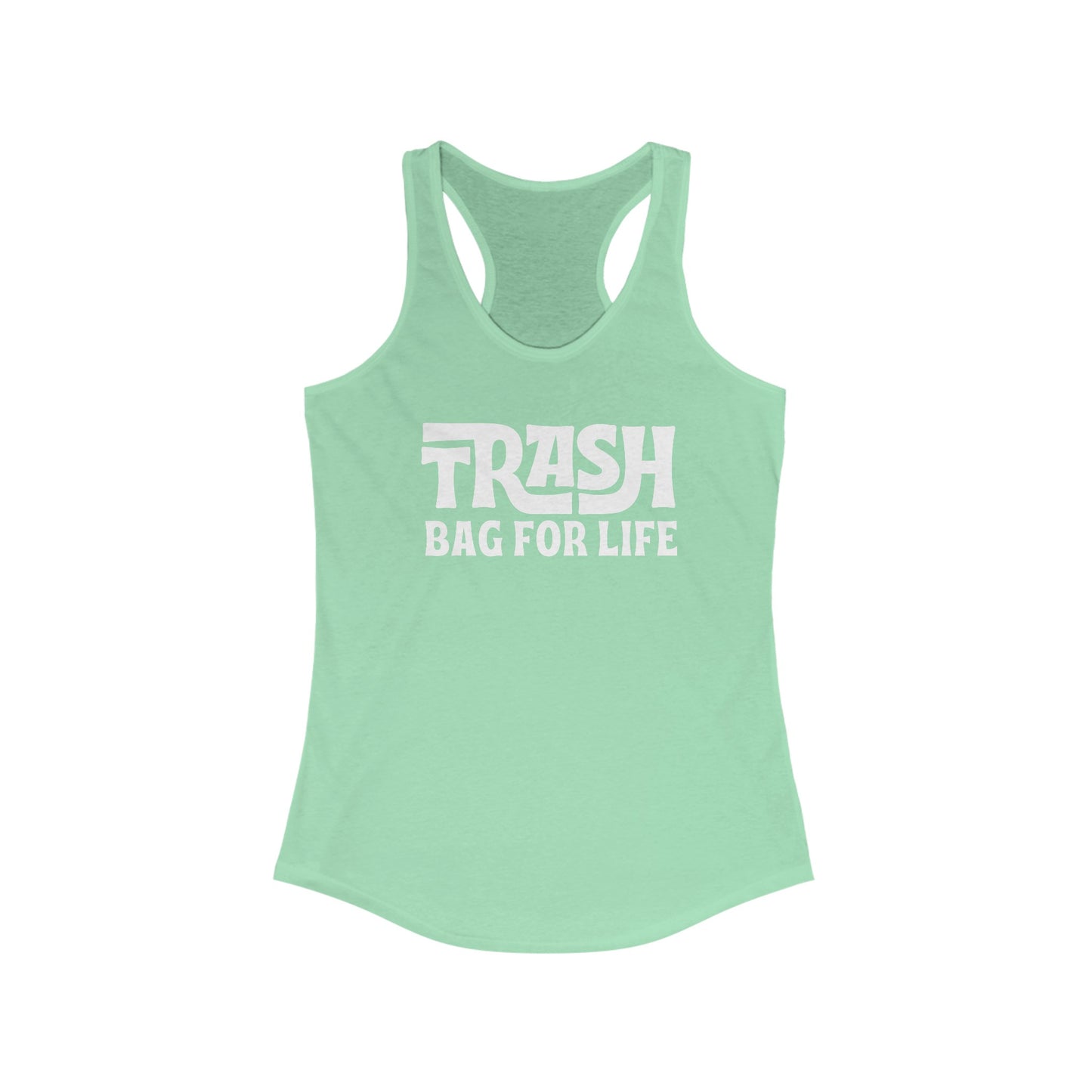 Trash Bag For Life (Vibrants) Women's Racerback Tank