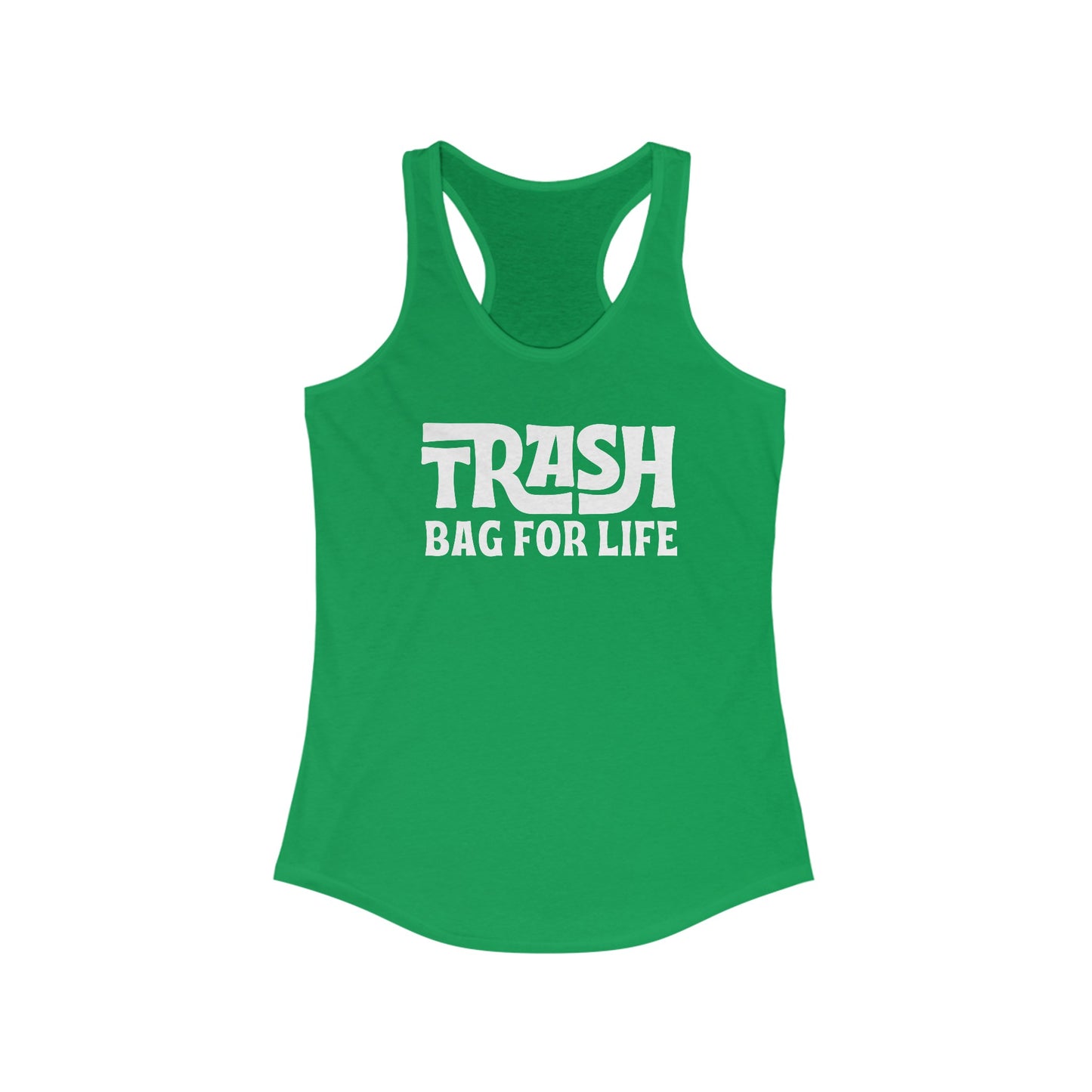 Trash Bag For Life (Vibrants) Women's Racerback Tank