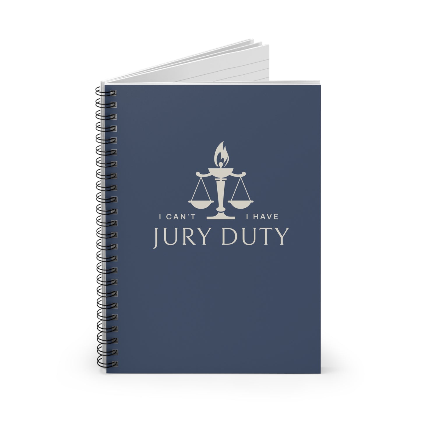 Jury Duty Spiral Notebook