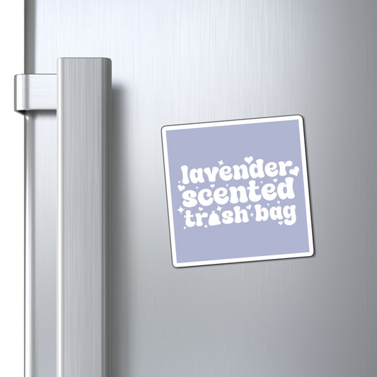 Lavender Scented Trash Bag Magnet