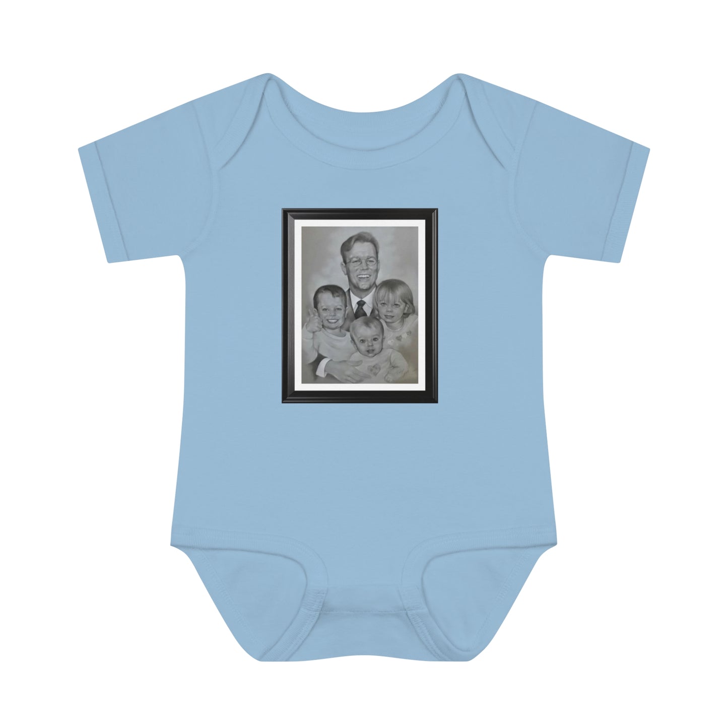 Family Portrait Baby Bodysuit