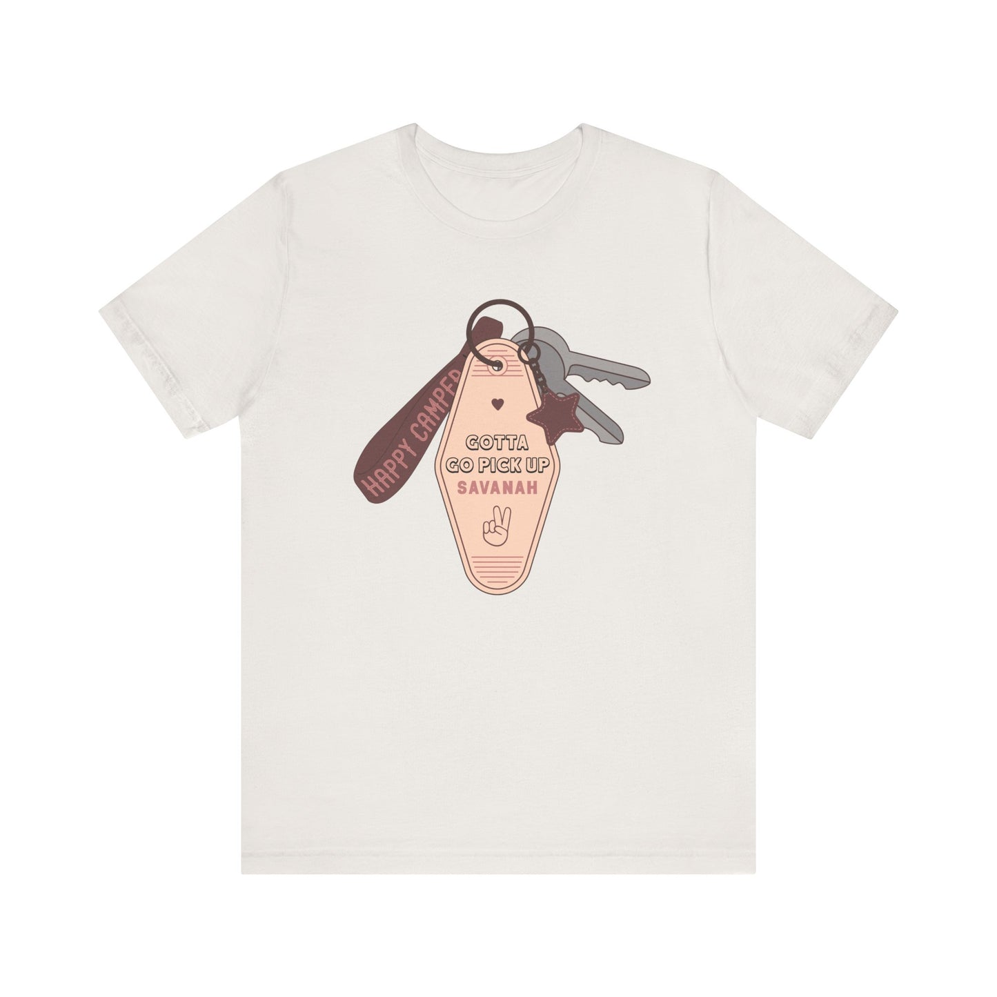 Gotta Go Pick Up Savanah T-Shirt (Peach Tones)