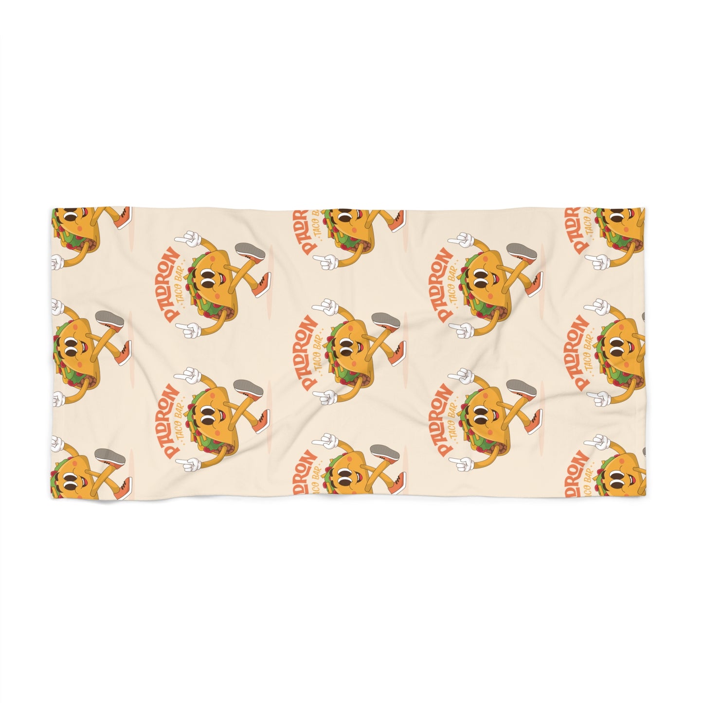 Padron Taco Beach Towel