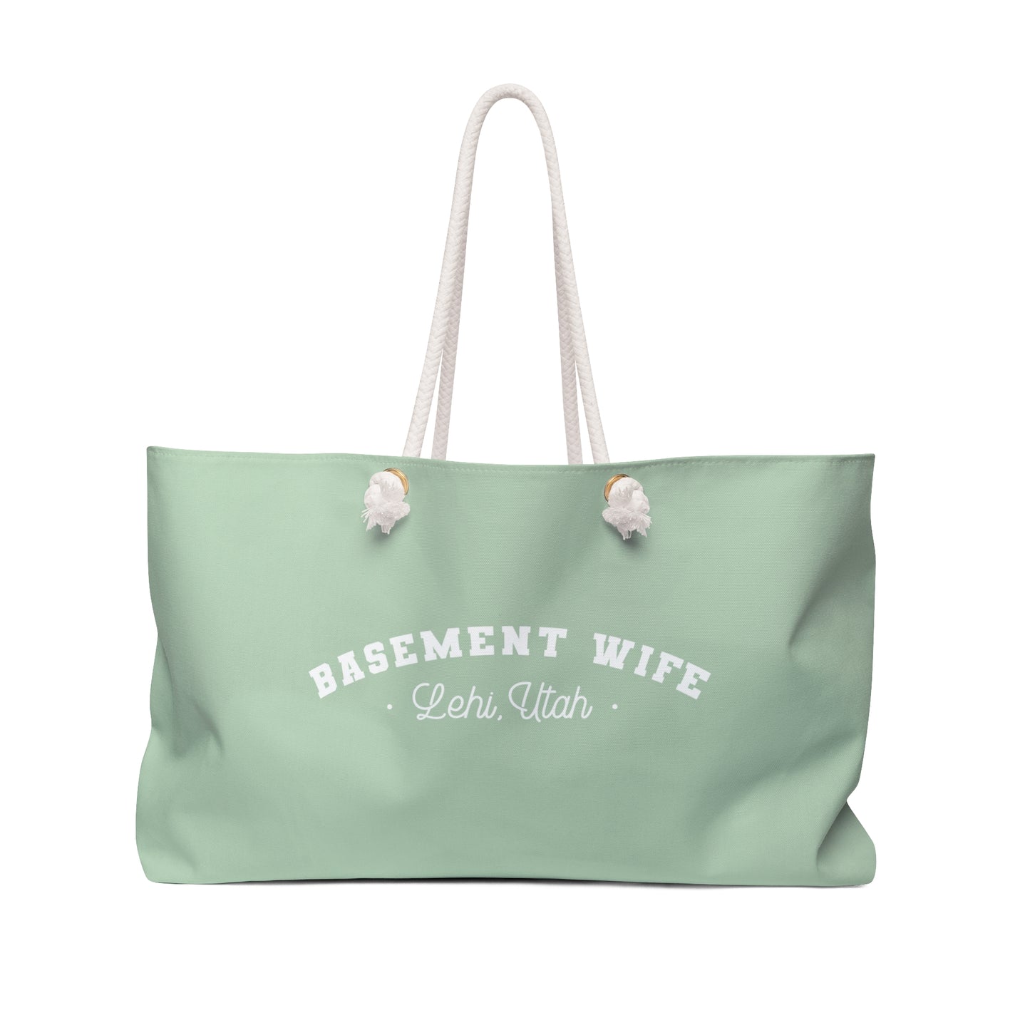 Basement Wife Weekender Bag