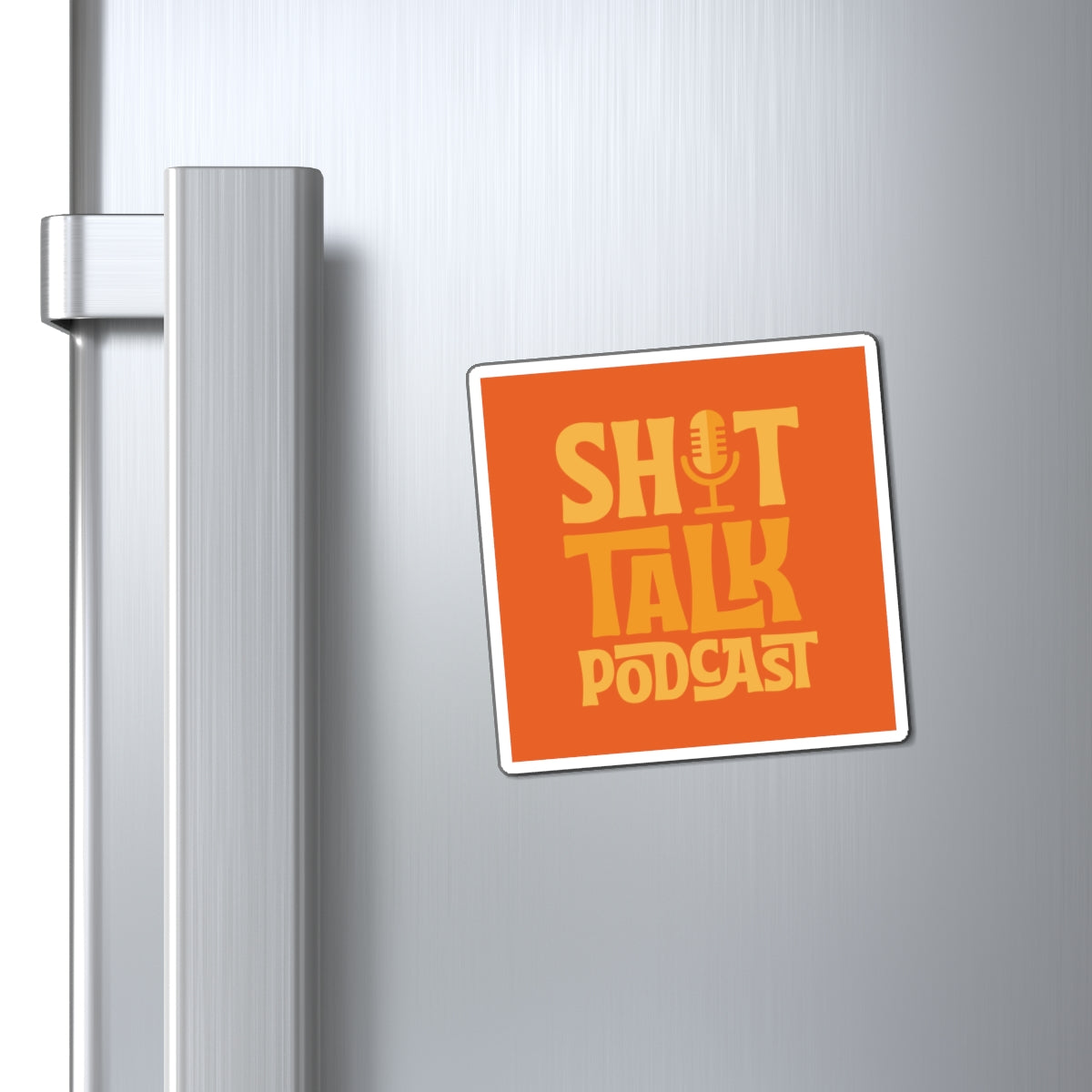 Shit Talk Podcast Logo Magnet