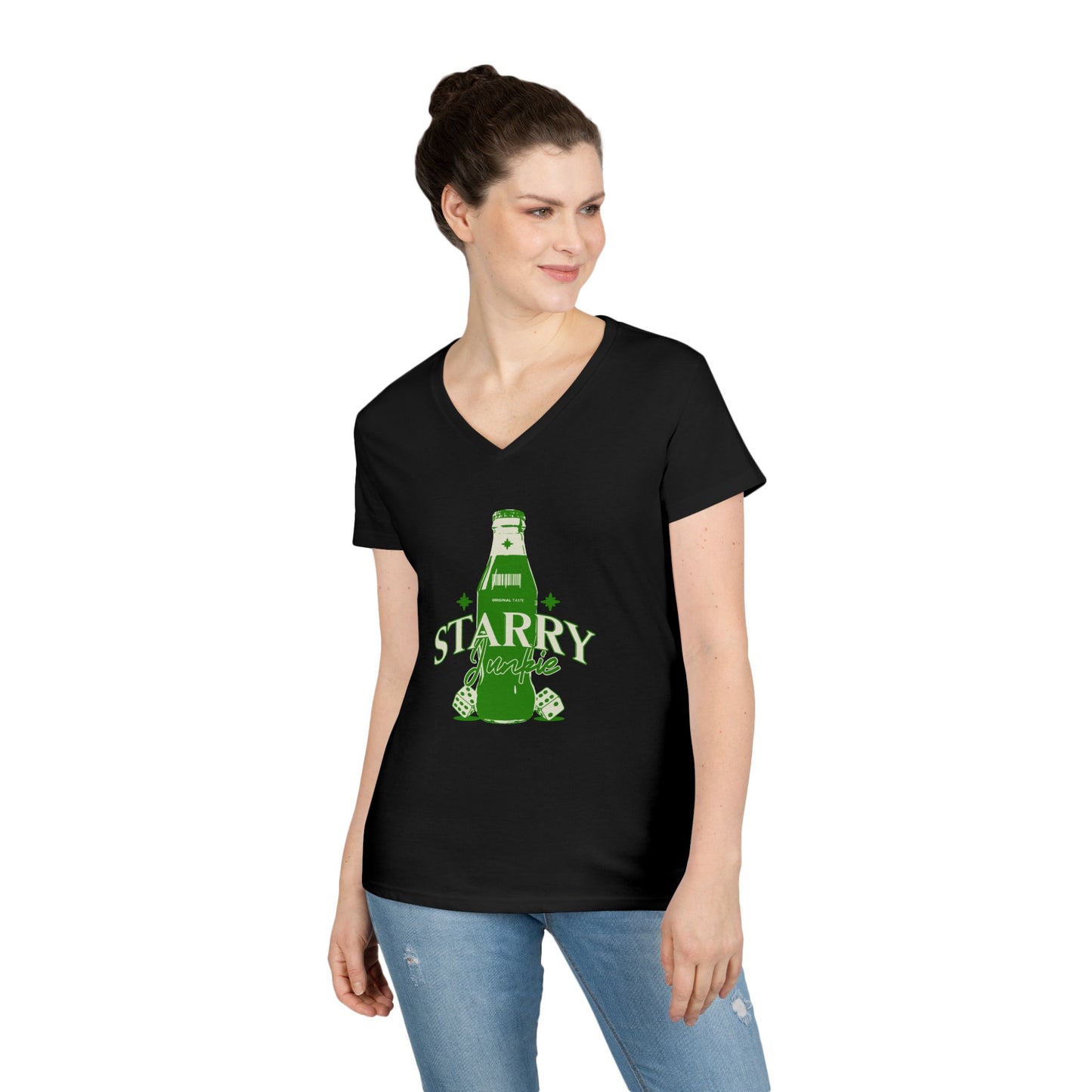 Starry Junkie Women's V-Neck T-shirt