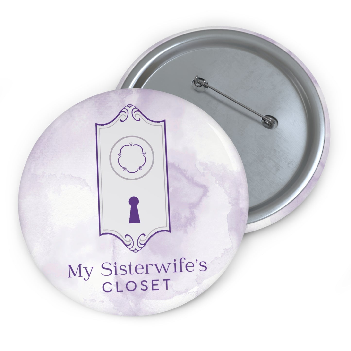 My Sisterwife's Closet Button Pin