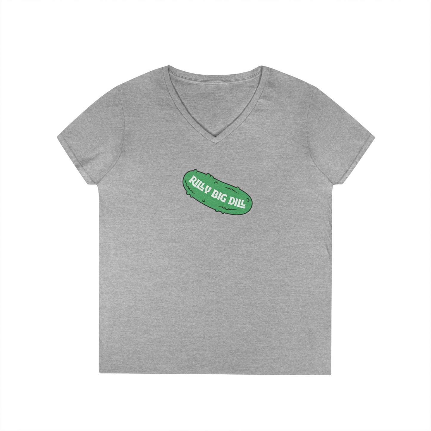 Rilly Big Dill Women's V-Neck T-shirt