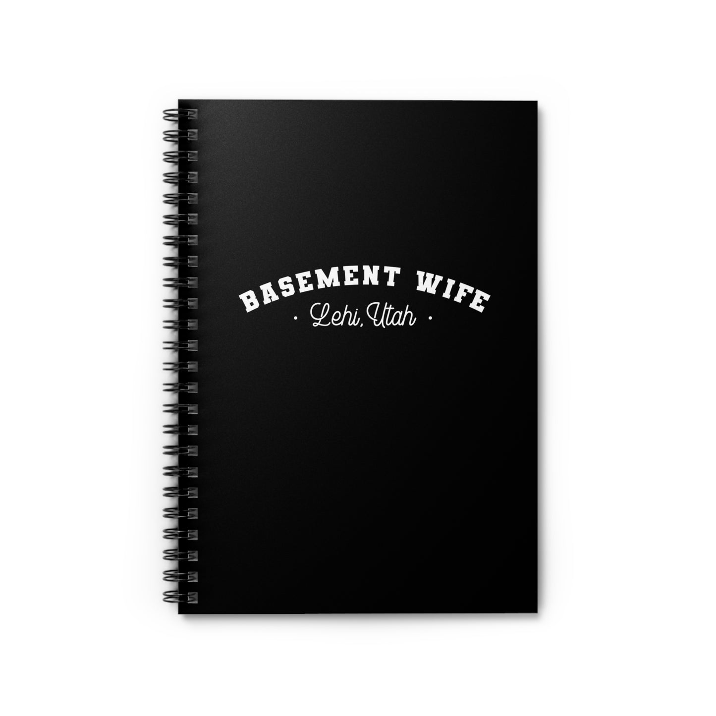 Basement Wife Spiral Notebook