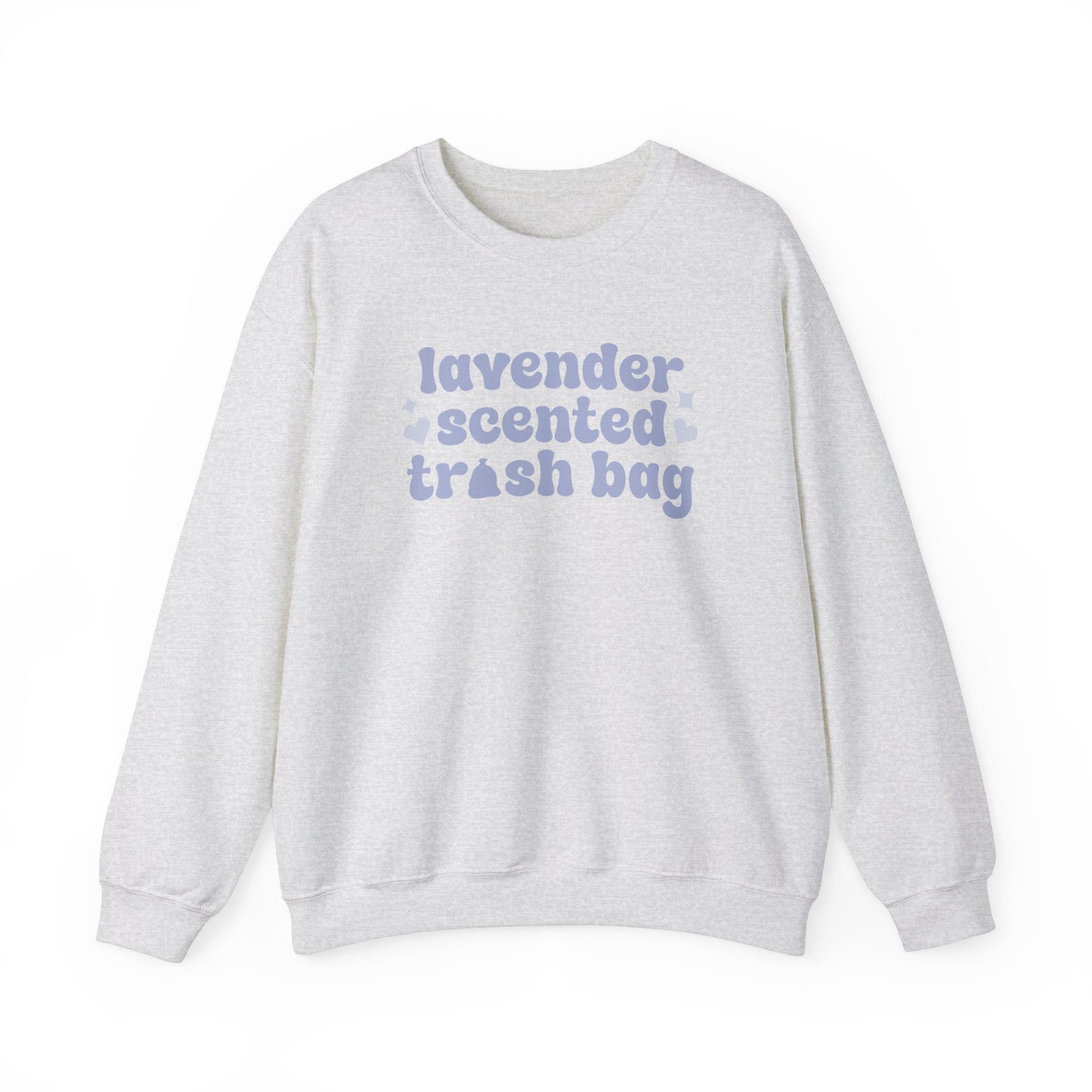 Lavender Scented Trash Bag Crewneck