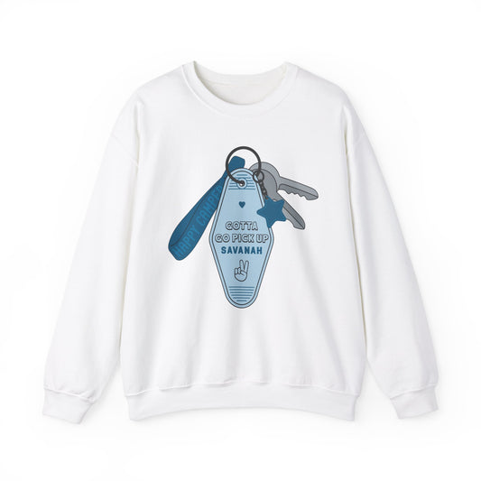 Gotta Go Pick Up Savanah Crewneck (Blue Tones)