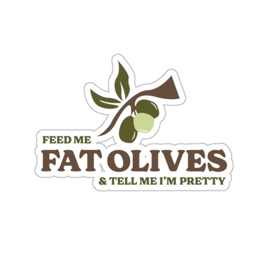 Fat Olives Sticker