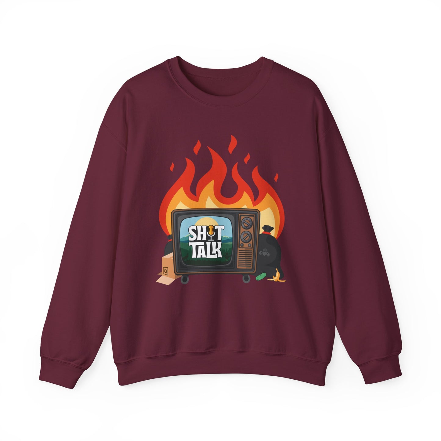 Shit Talk Classic Logo Basic Crewneck