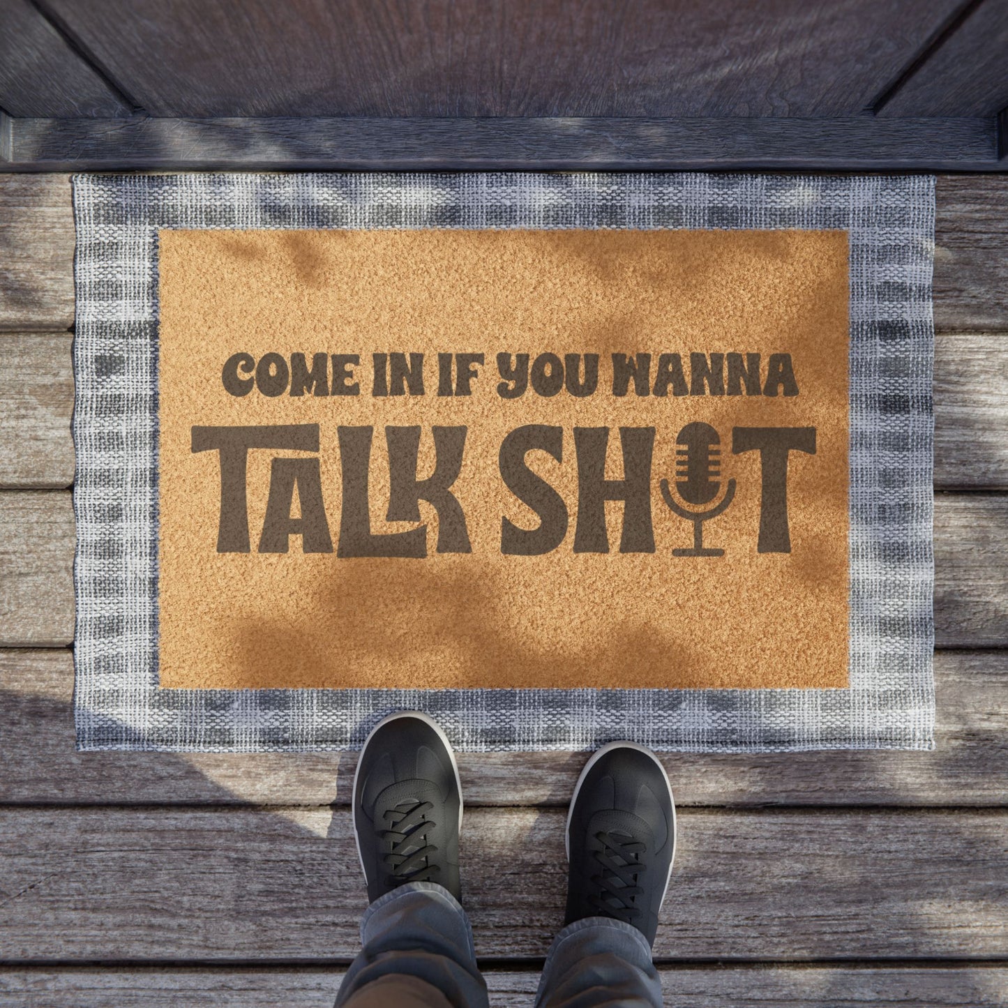 Talk Shit Doormat