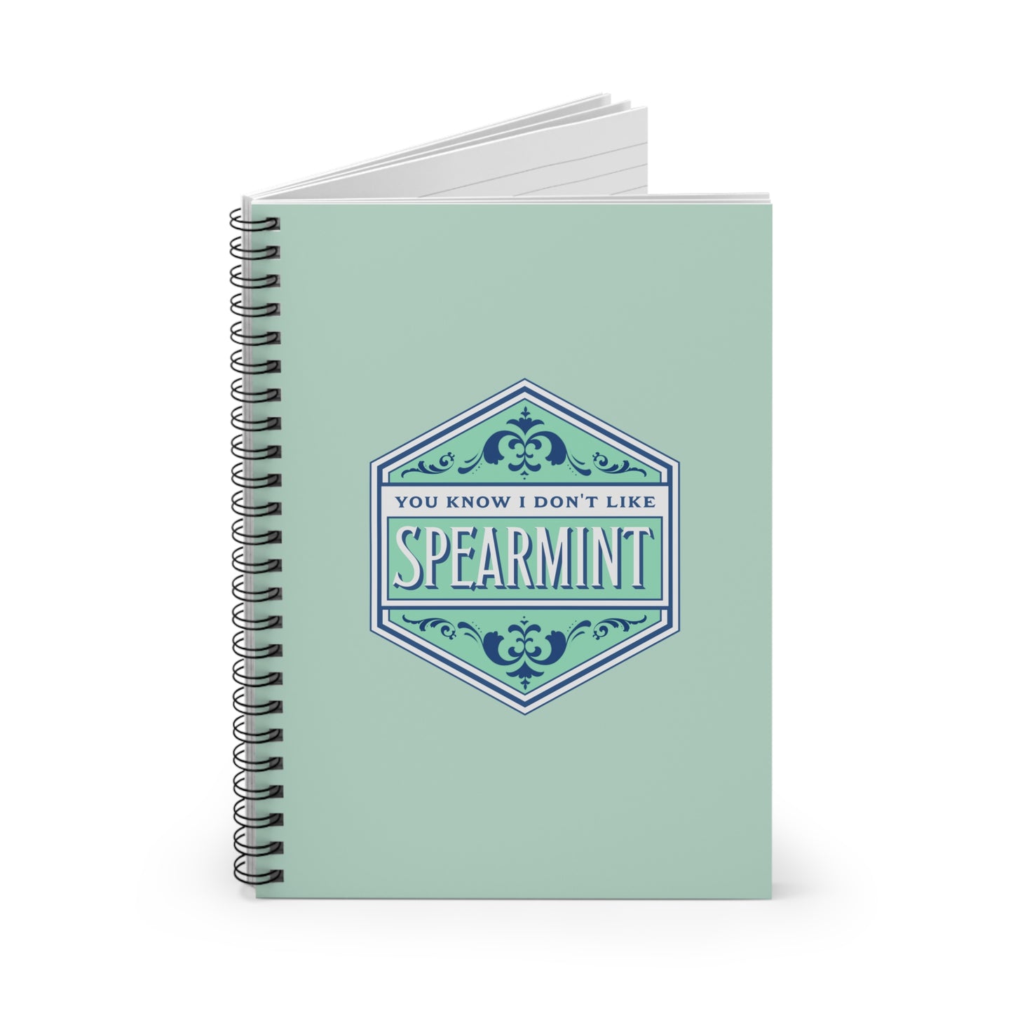 Spearmint Spiral Notebook