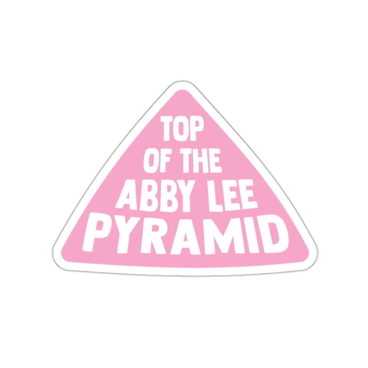 Abby Lee's Pyramid Sticker