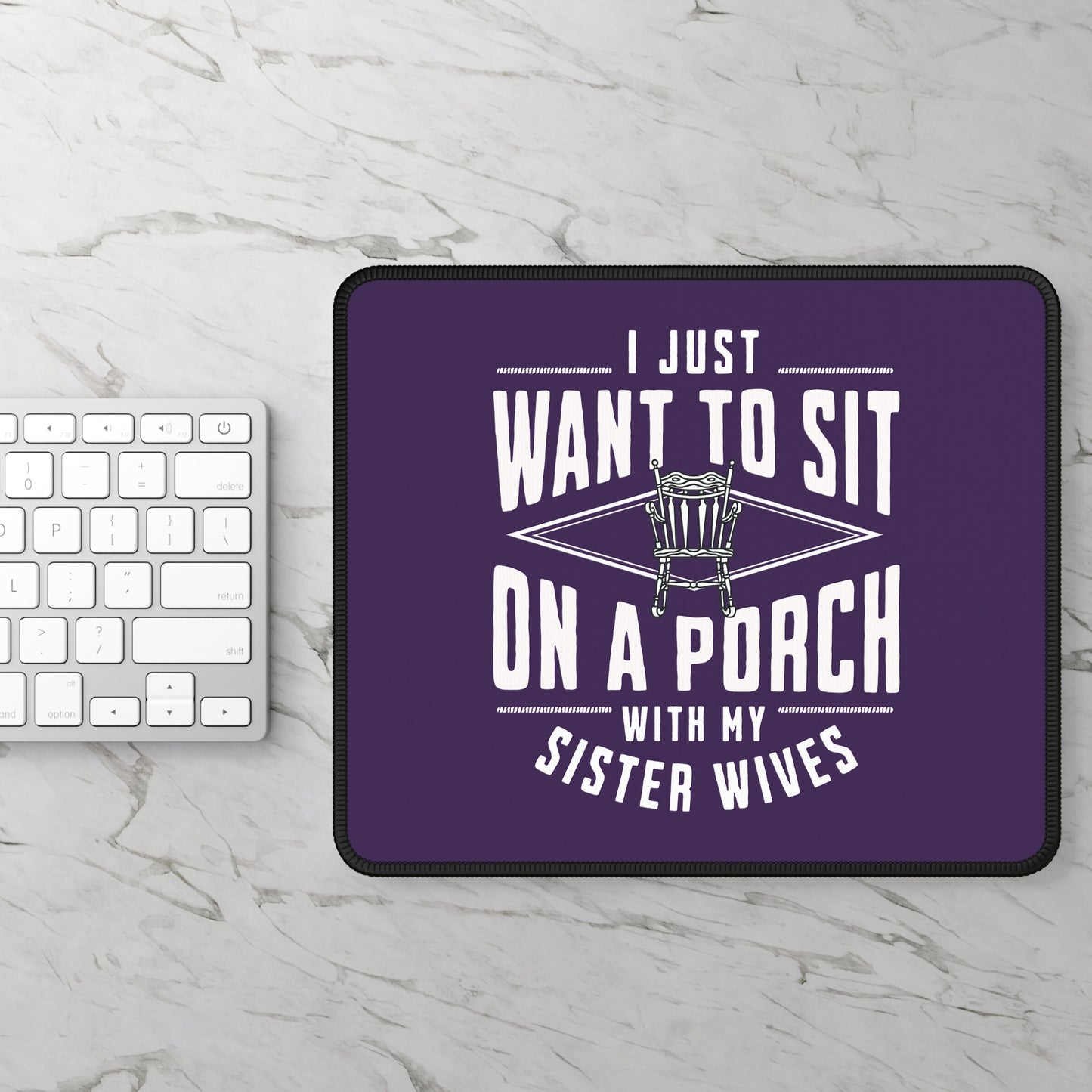 Sister Wives Porch Mouse Pad