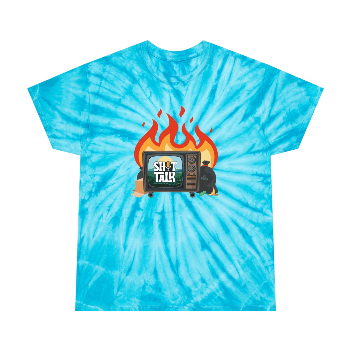 Shit Talk Classic Logo Tie-Dye T-Shirt