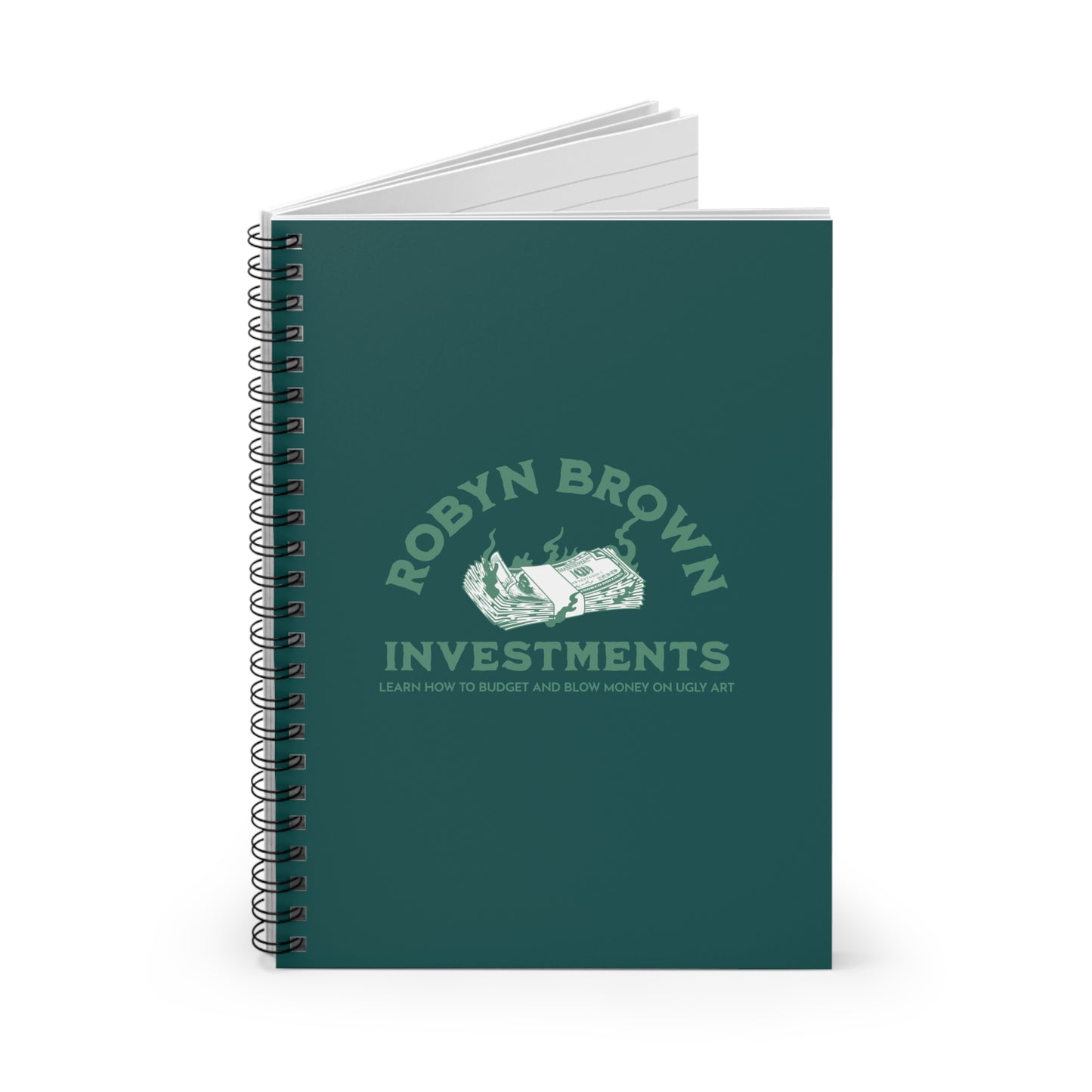 Robyn Brown Investments Spiral Notebook