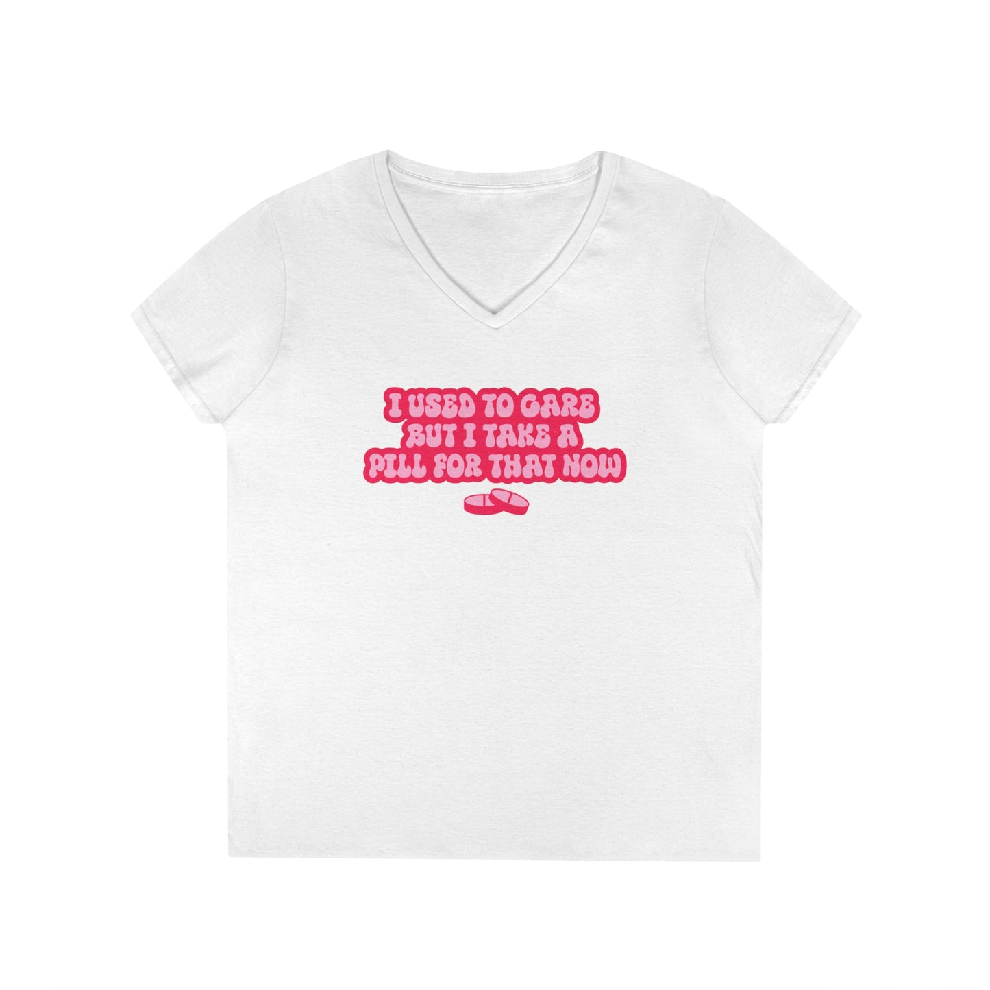 I Used To Care Women's V-Neck T-shirt