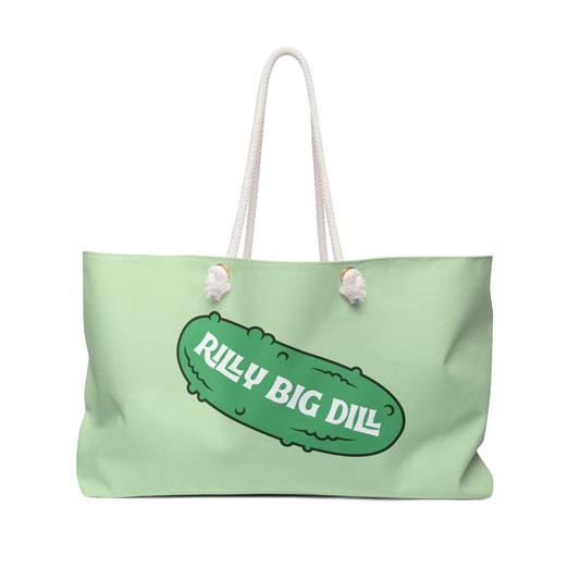 Rilly Big Dill Weekender Bag