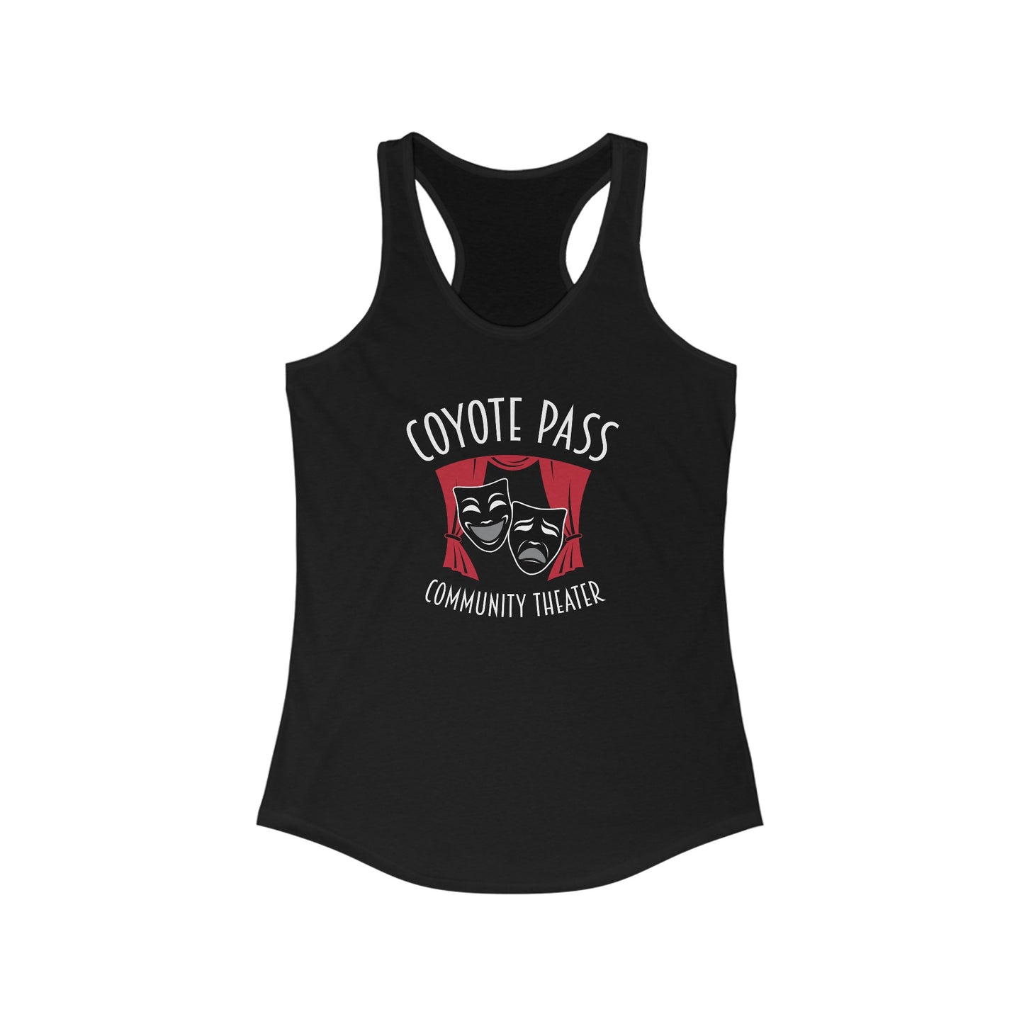 Coyote Pass Community Theater Women's Racerback Tank