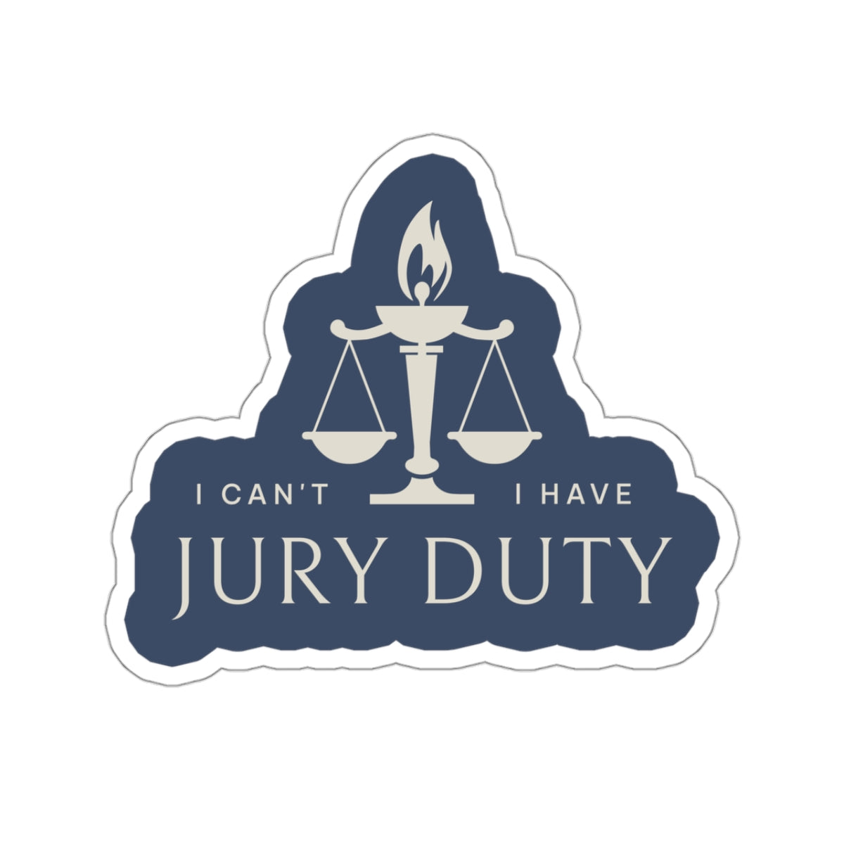 Jury Duty Sticker