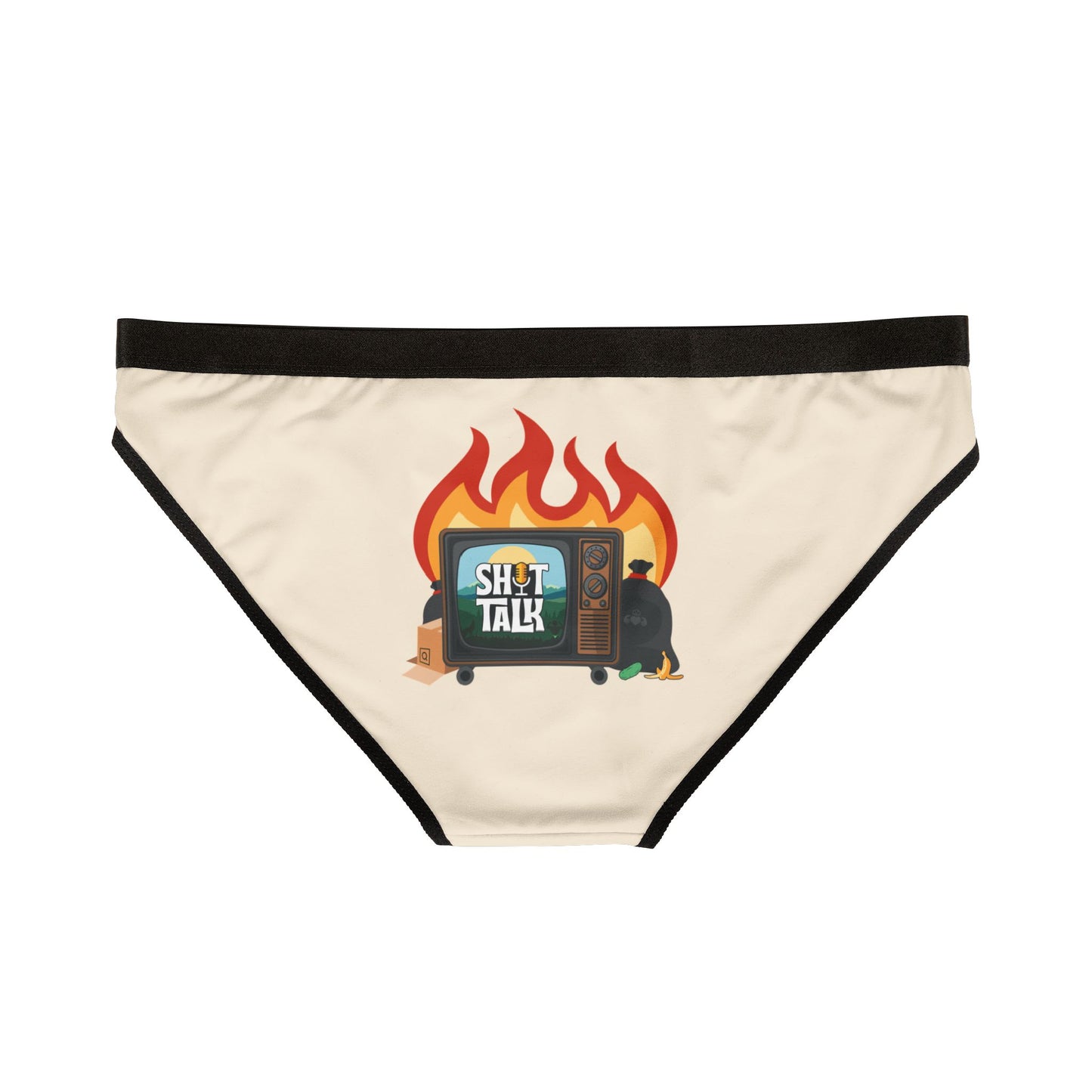 Shit Talk Classic Logo Brief Panties