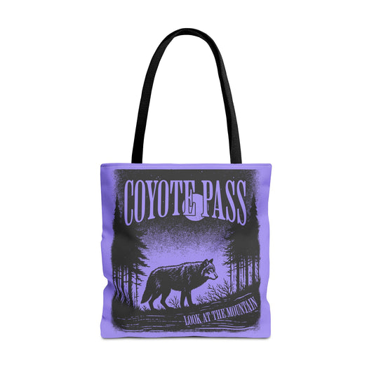 Coyote Pass Grunge Tote Bag