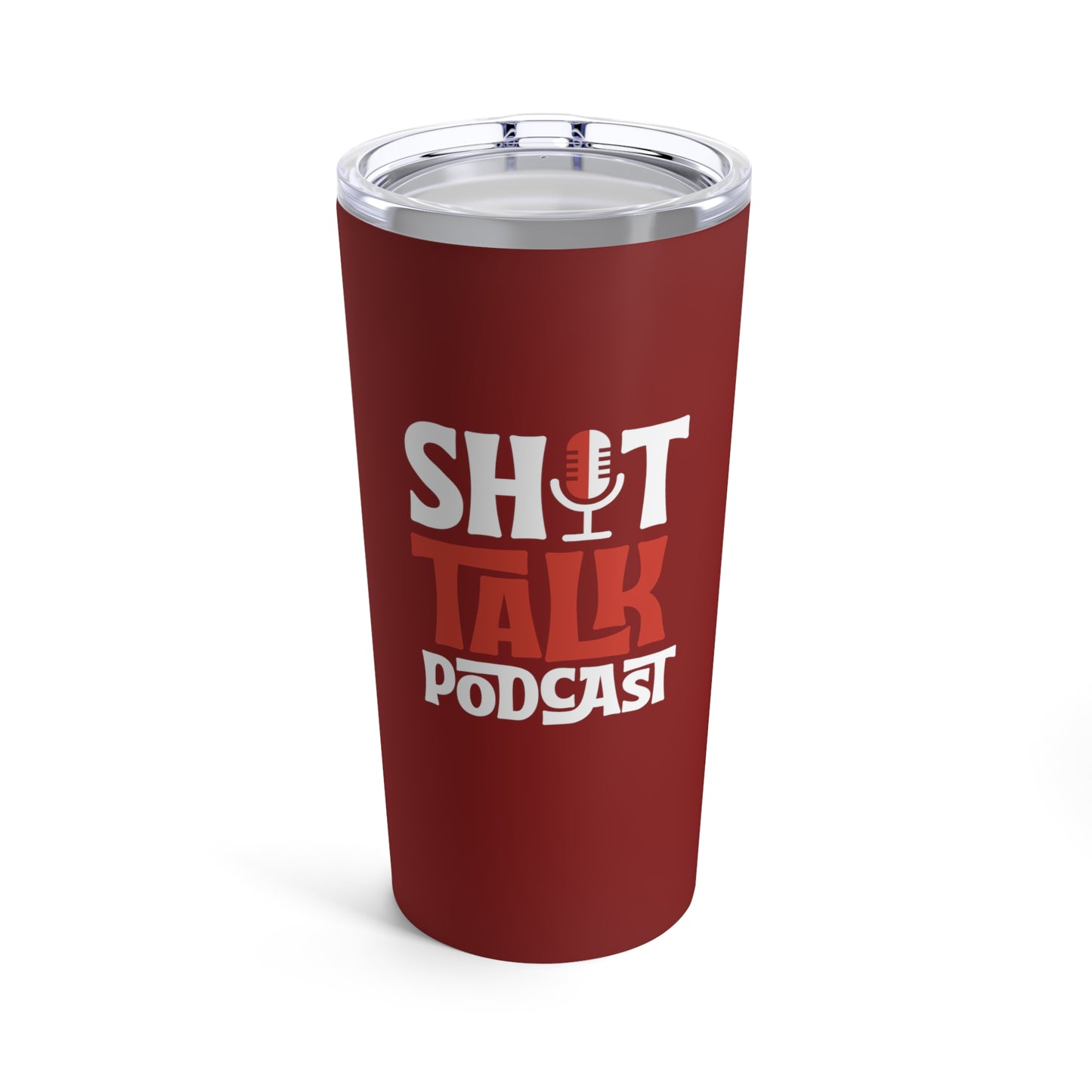 Shit Talk Podcast Tumbler (Red)