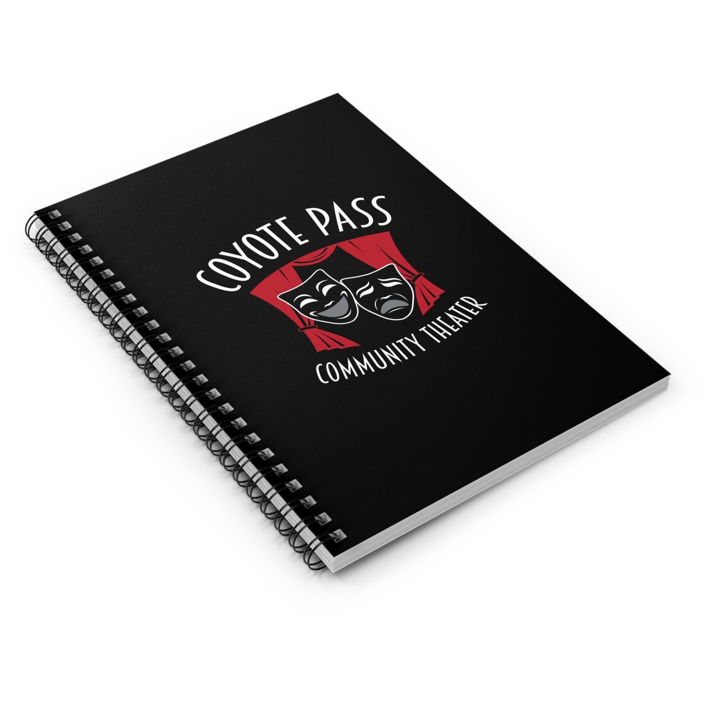 Coyote Pass Community Theater Spiral Notebook