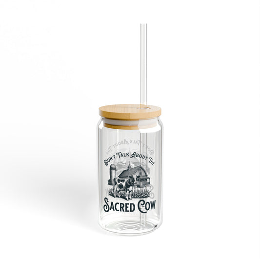 Sacred Cow Sipper Glass