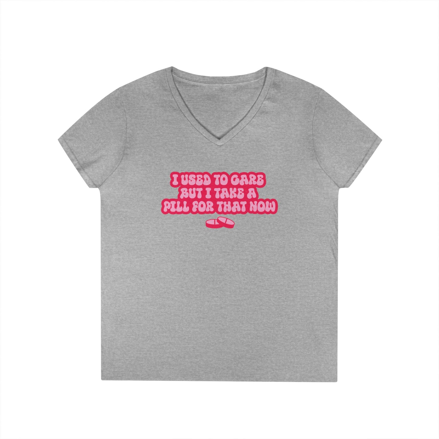 I Used To Care Women's V-Neck T-shirt