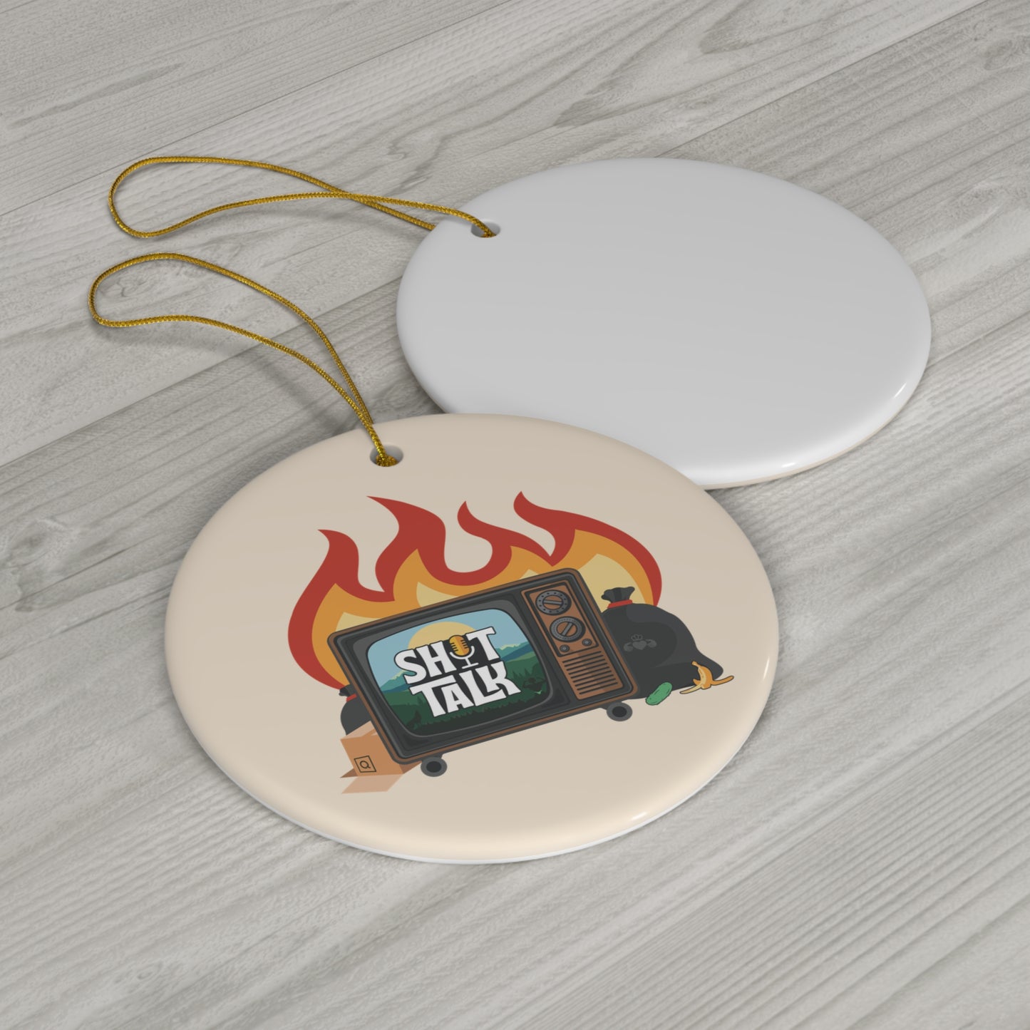 Shit Talk Logo Ornament