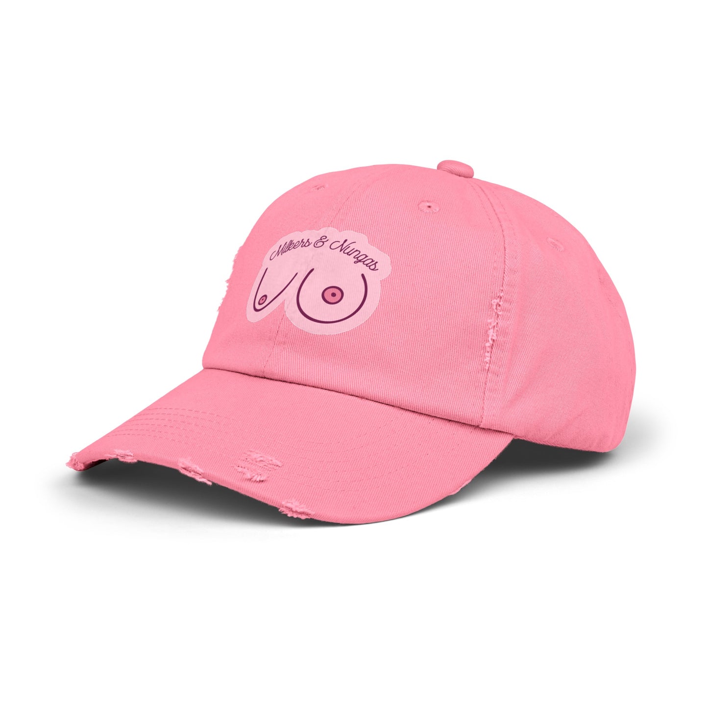 Milkers & Nungas Distressed Dad Hat