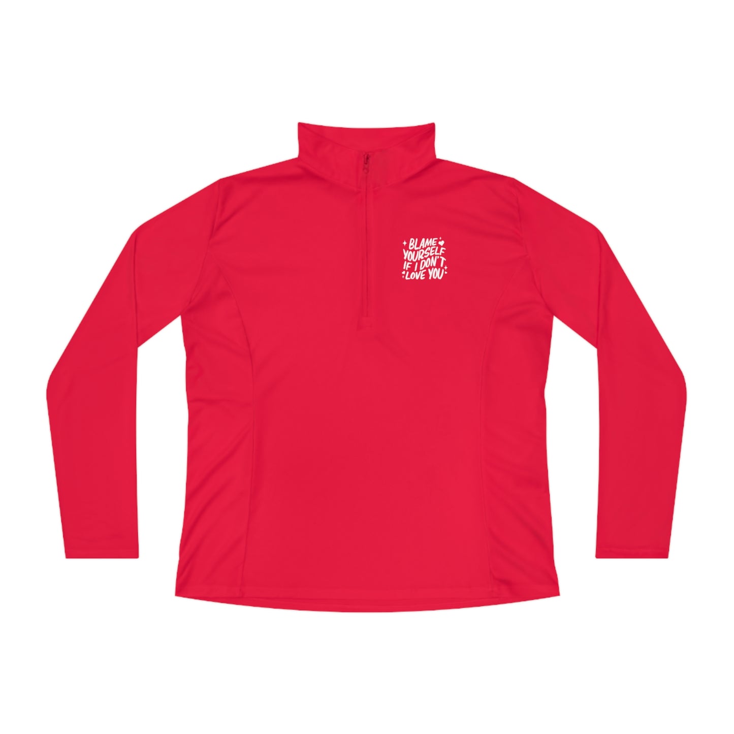 Blame Yourself Quarter-Zip Pullover