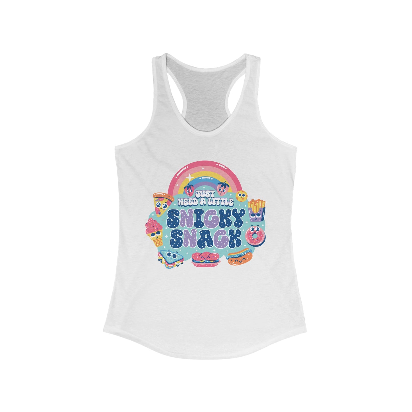 Just Need A Snicky Snack Women's Racerback Tank