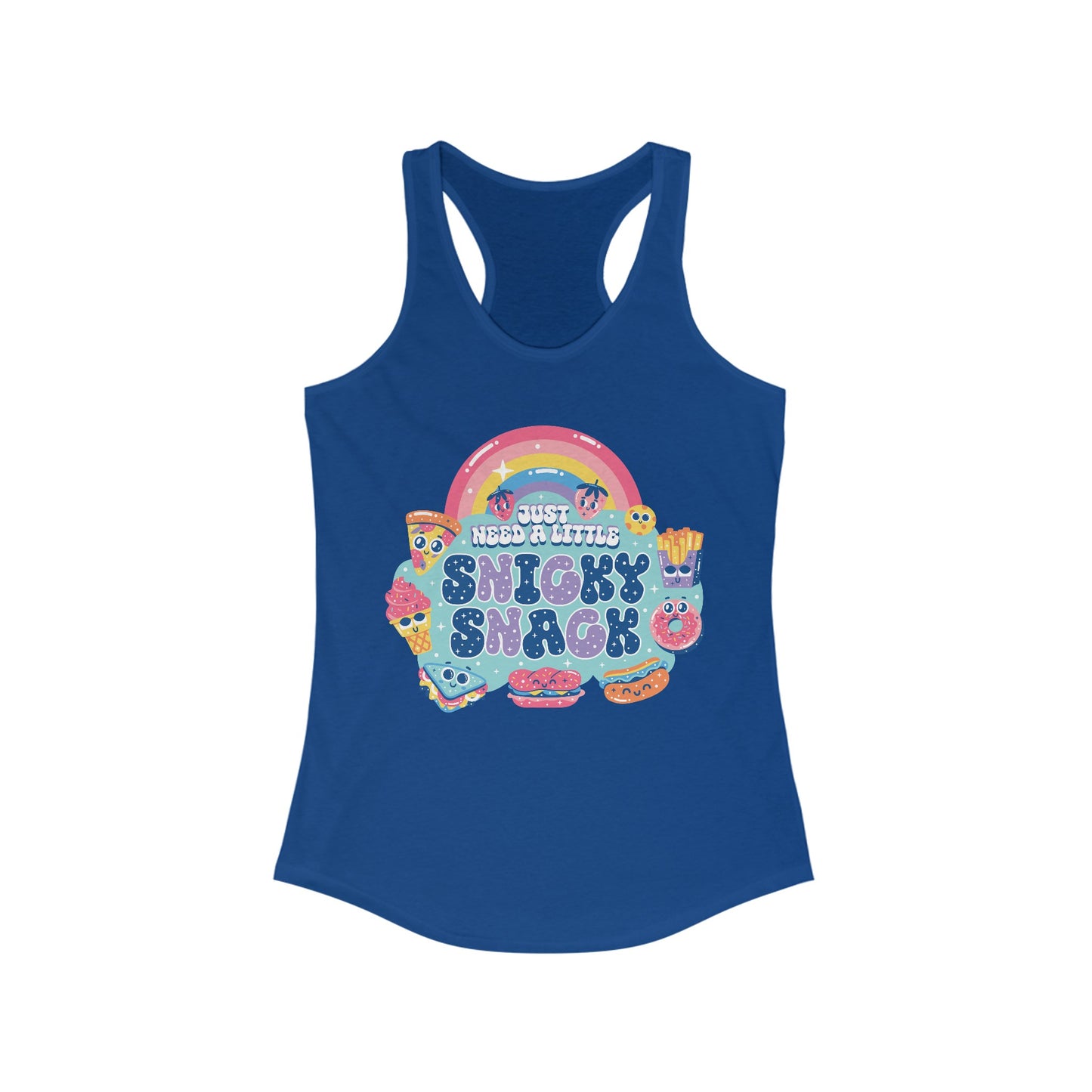 Just Need A Snicky Snack Women's Racerback Tank